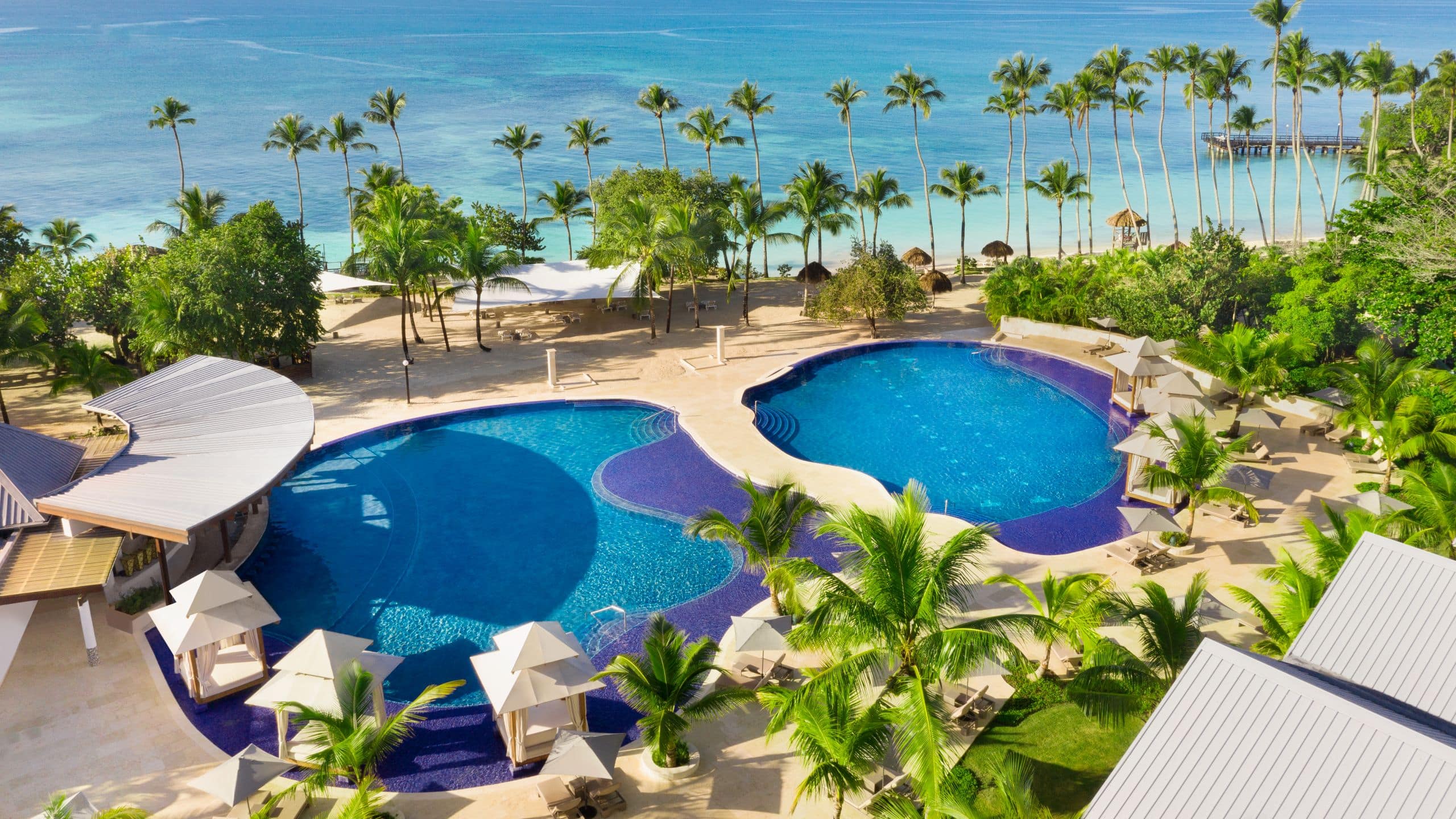 Secrets Bayahibe La Romana Main Pool Aerial