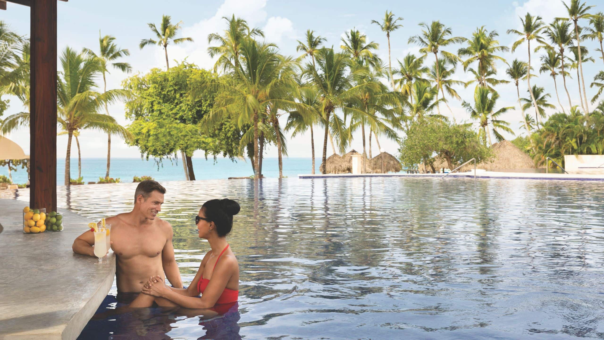 Secrets Bayahibe La Romana Swim Up Bar Couple