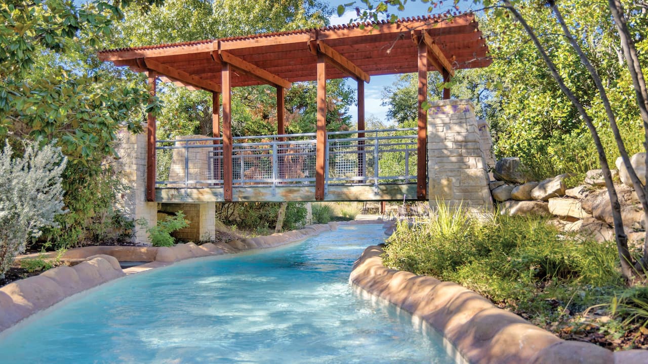 Lazy River Bridge Closeup