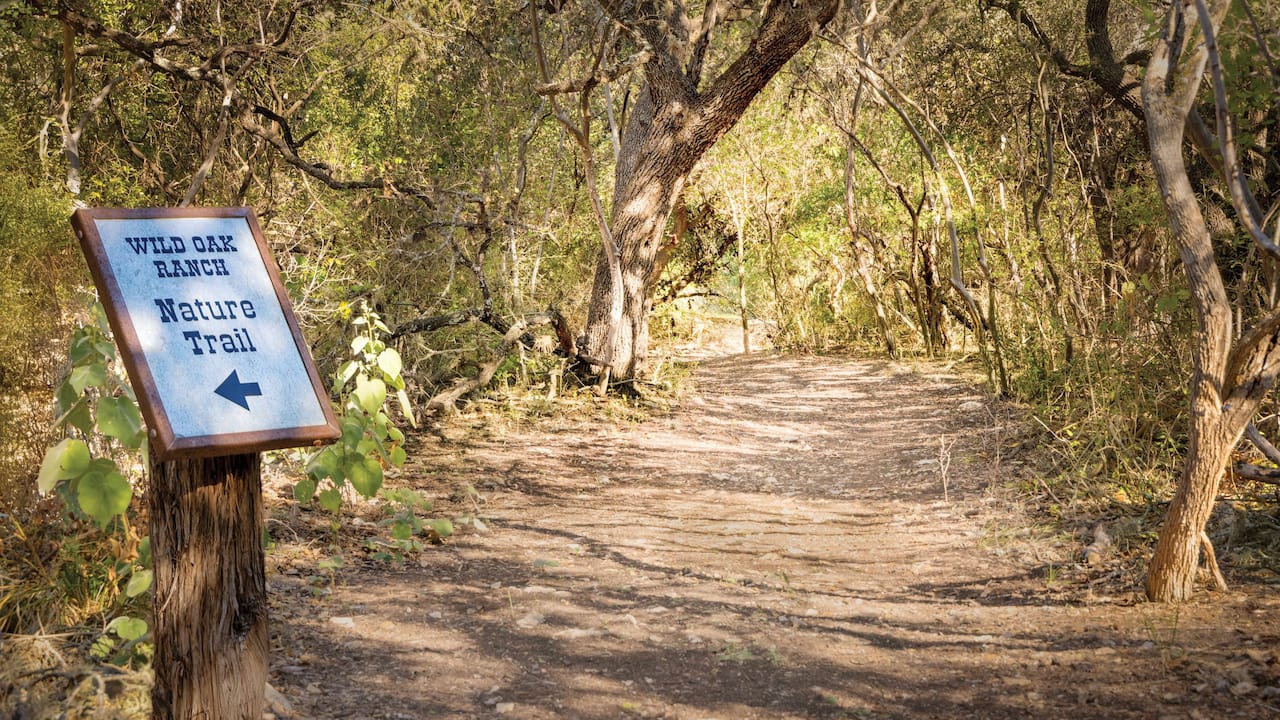 Natural Trail Left Arrow