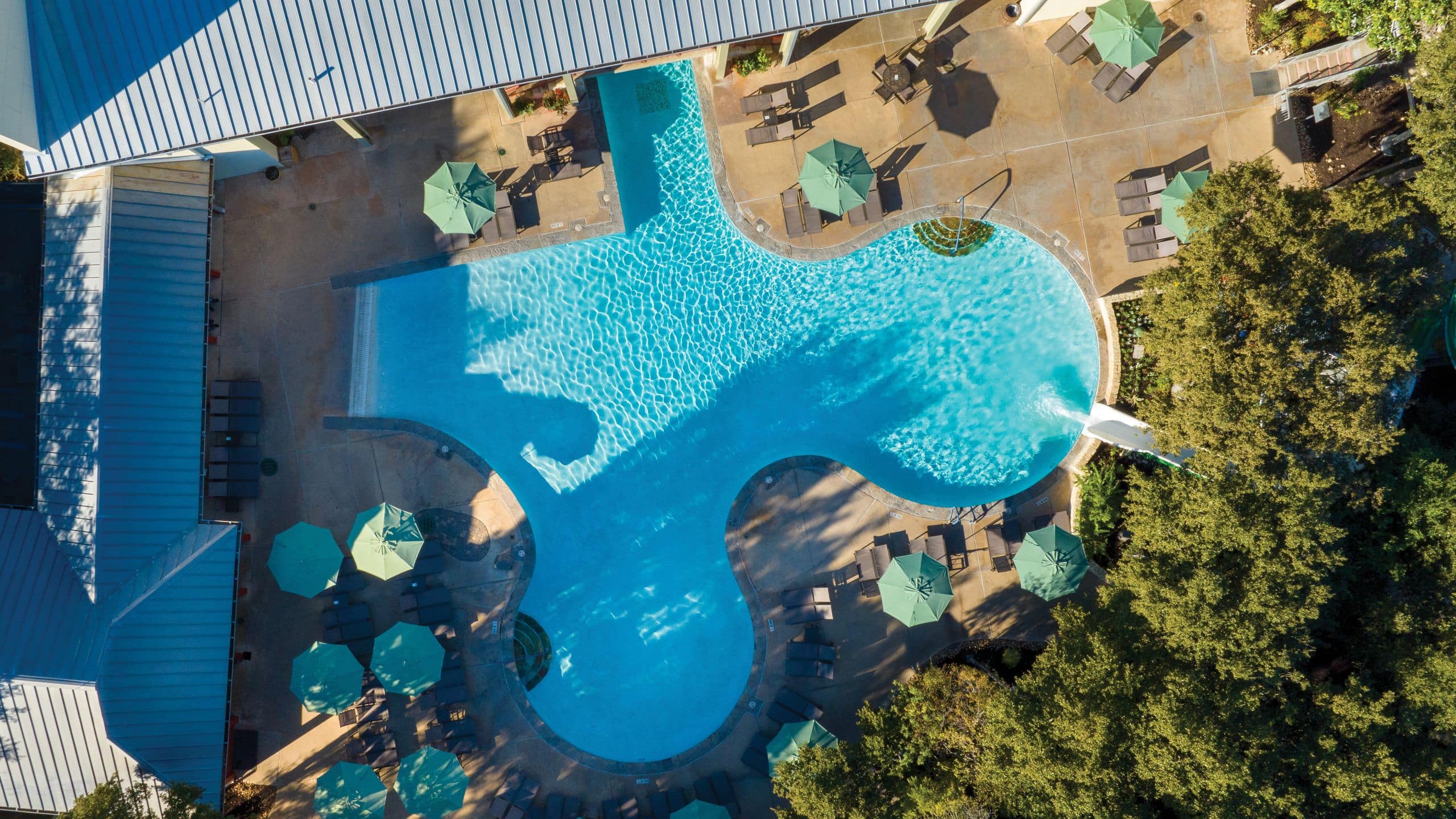 Hyatt Vacation Club at Wild Oak Ranch Pool Birds Eye View