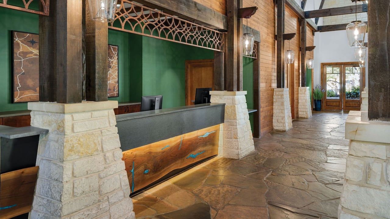 Reception Angled