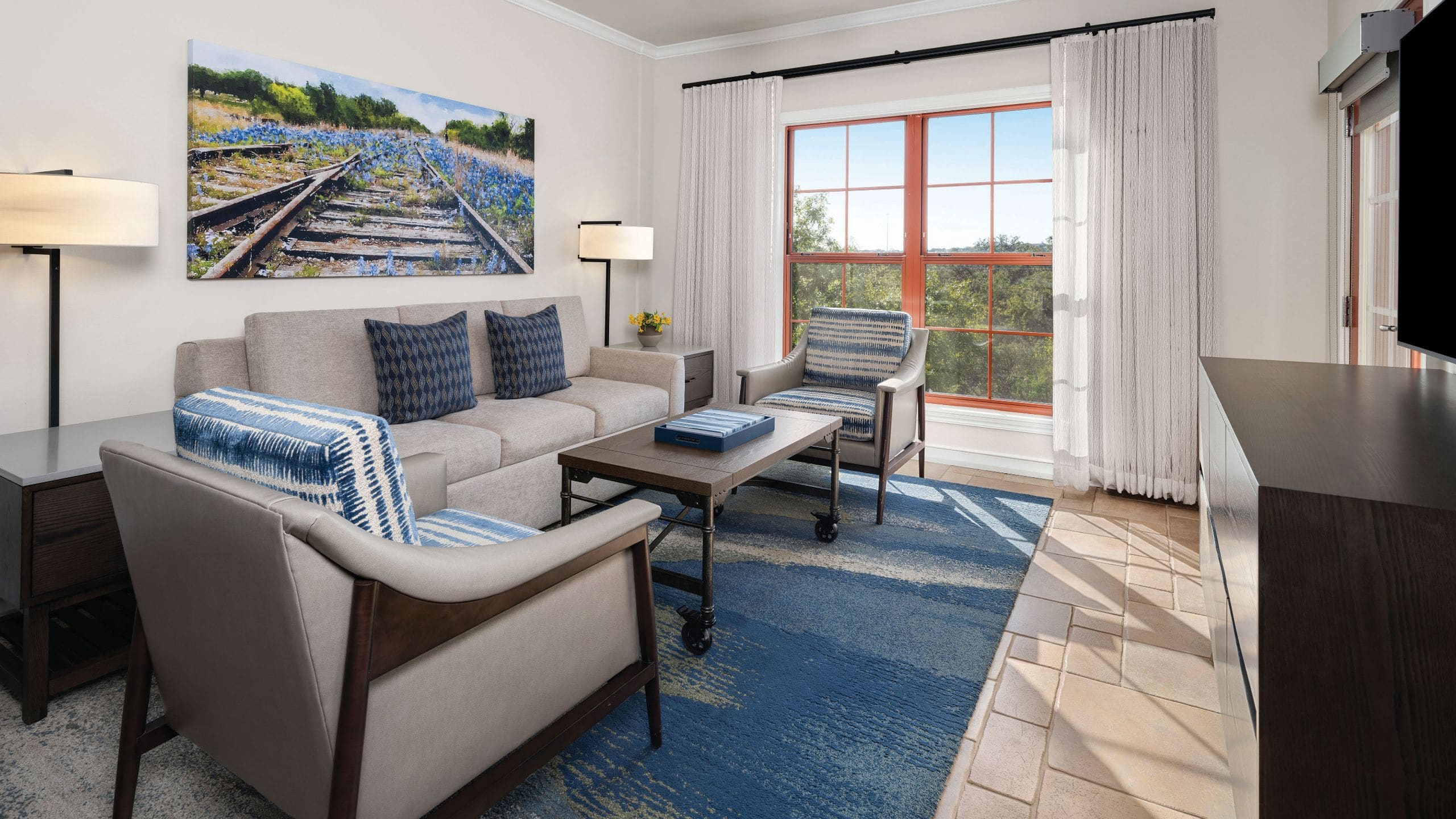 4 de 5 Hyatt Vacation Club at Wild Oak Ranch Villa Living Room