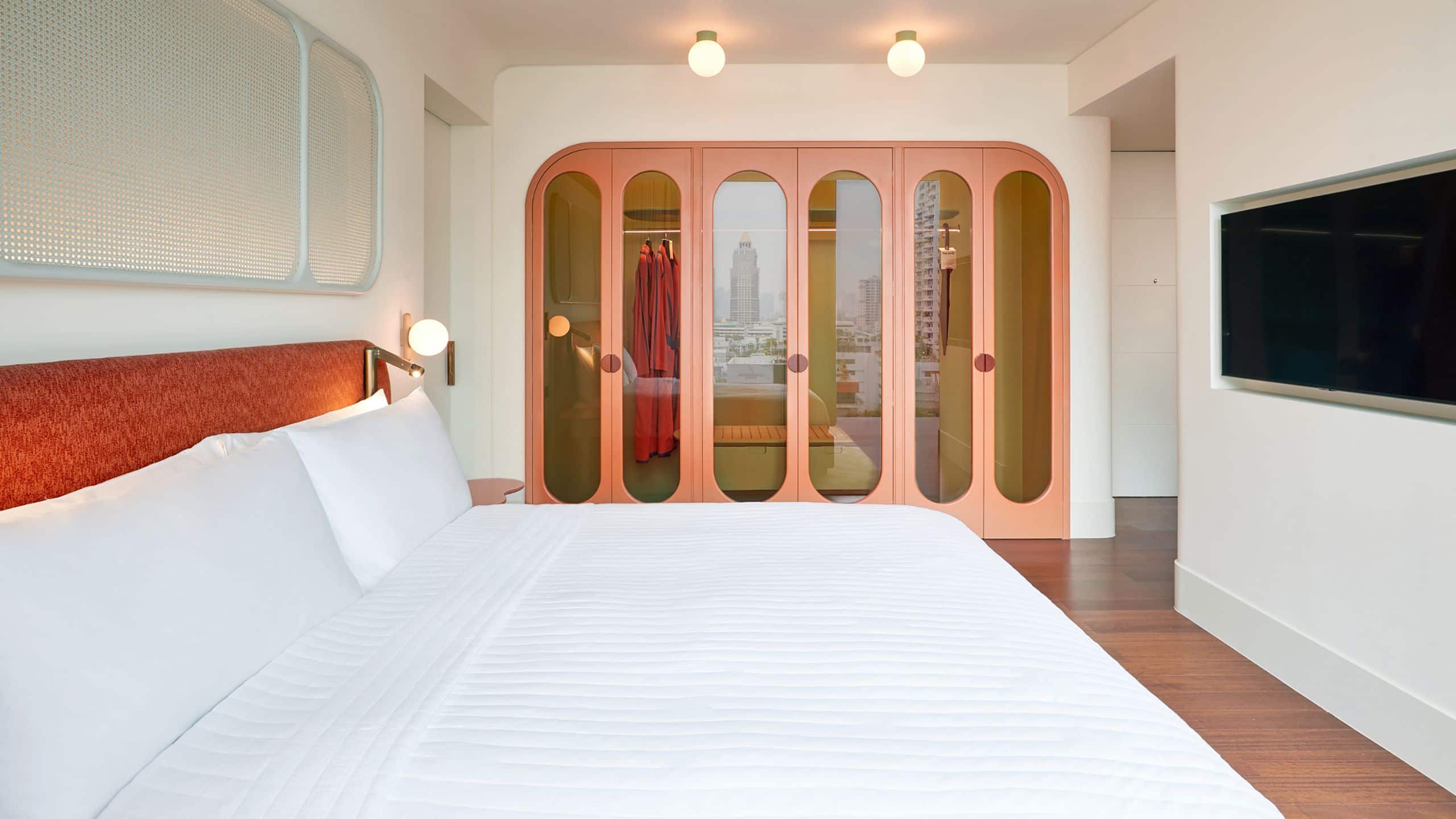 2 of 2 The Standard, Bangkok Balcony Suite Bedroom