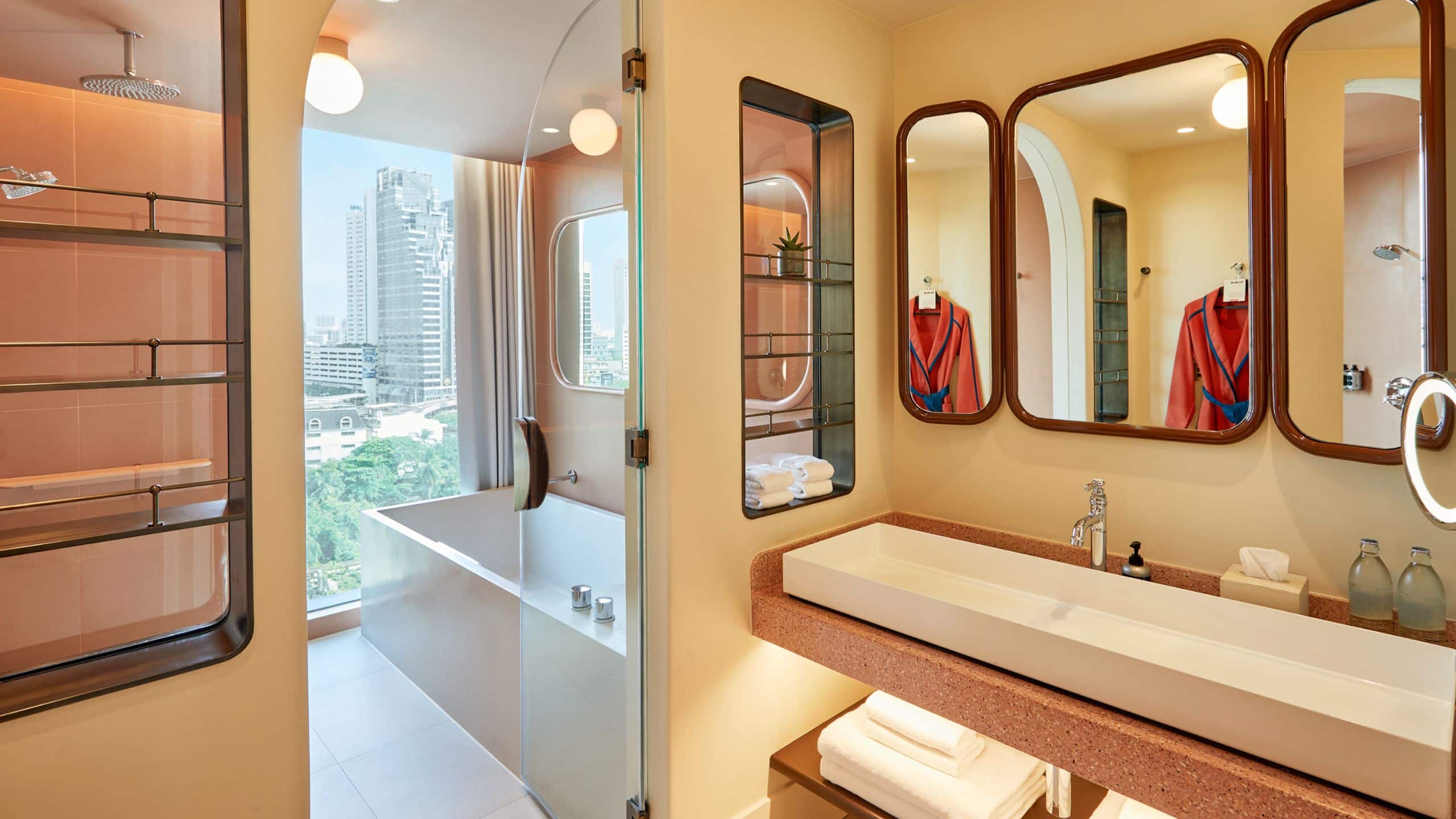 2 of 2 The Standard, Bangkok Deluxe King Bathroom