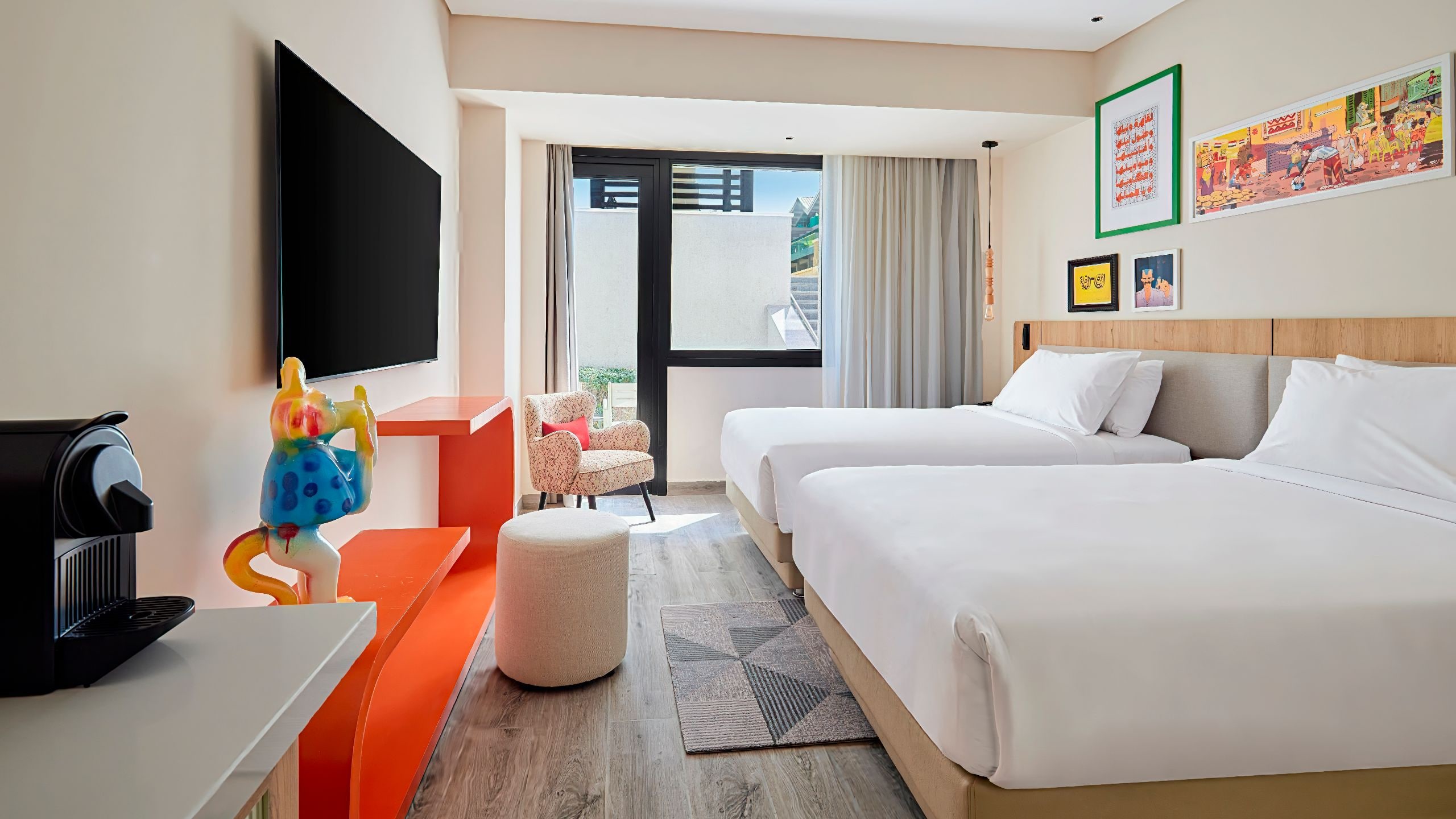 第 1，共 4 Hyatt Centric Cairo West Twin Bed With Terrace