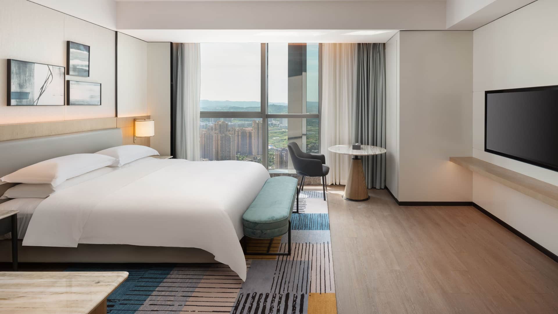 1 de 4 Hyatt Place Nanchong King Deluxe Room