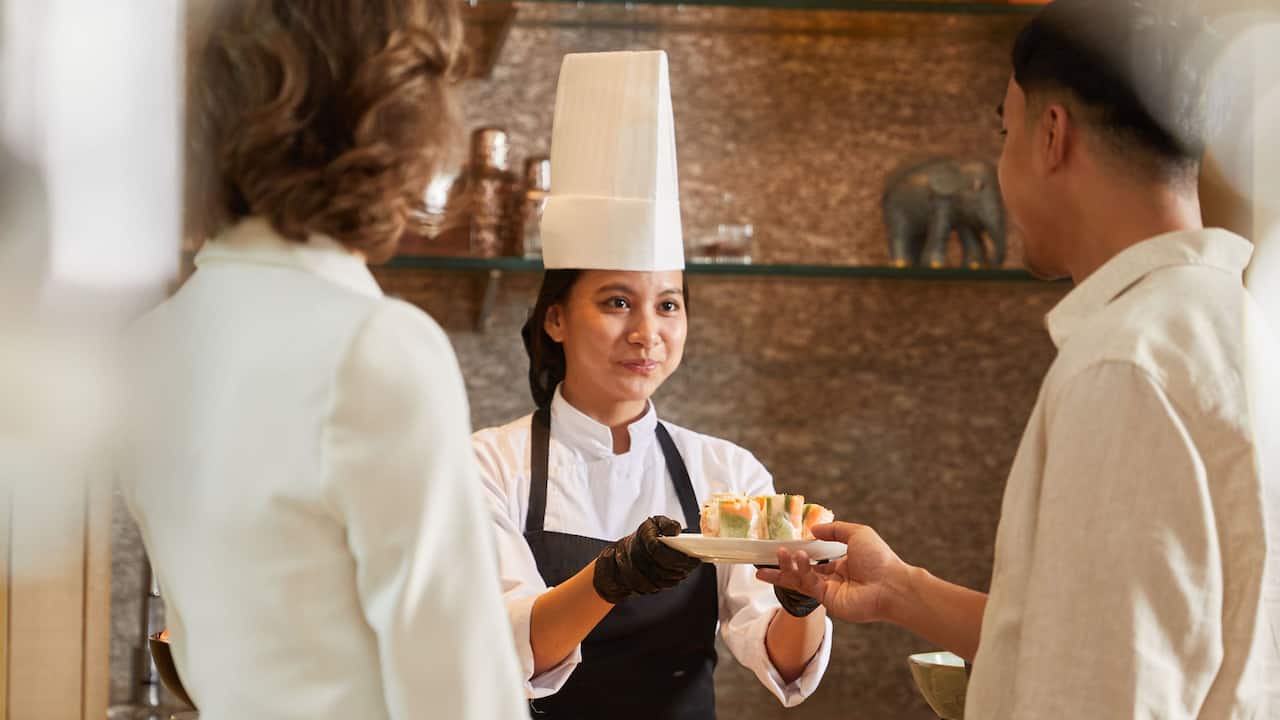 Executive Retreat Chef and Guests