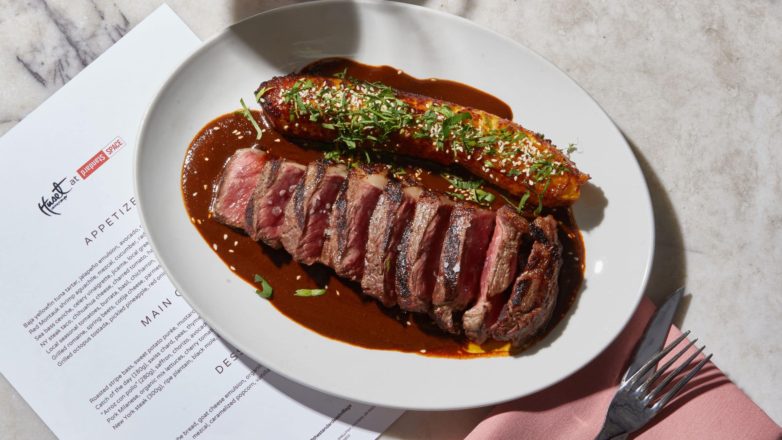 The Standard, East Village Steak Meal