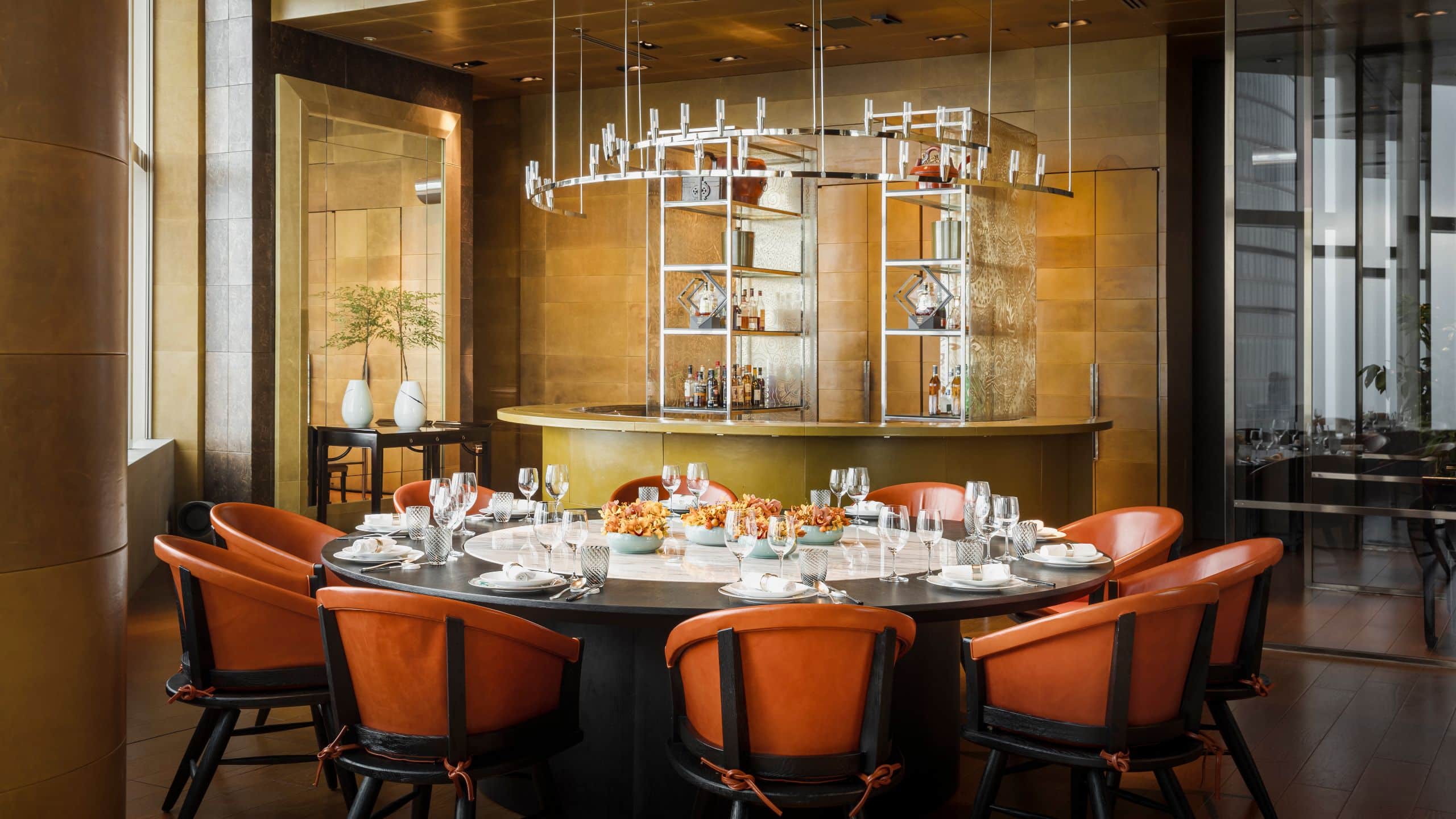 Park Hyatt Shanghai Dining Room The Bar Private Room Overview