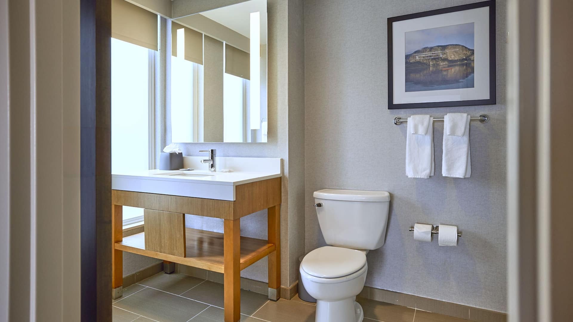 Hyatt Place Portland Downtown-Old Port Square Bathroom Vanity Toilet