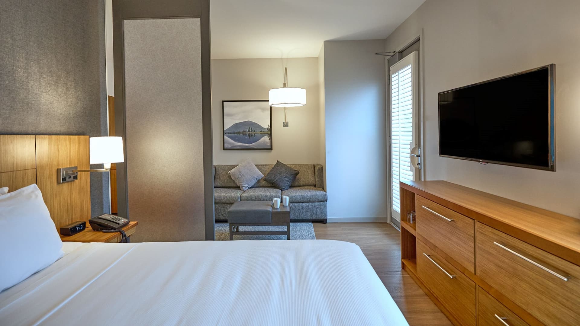 Hyatt Place Portland Downtown-Old Port Square Guestroom King Tv