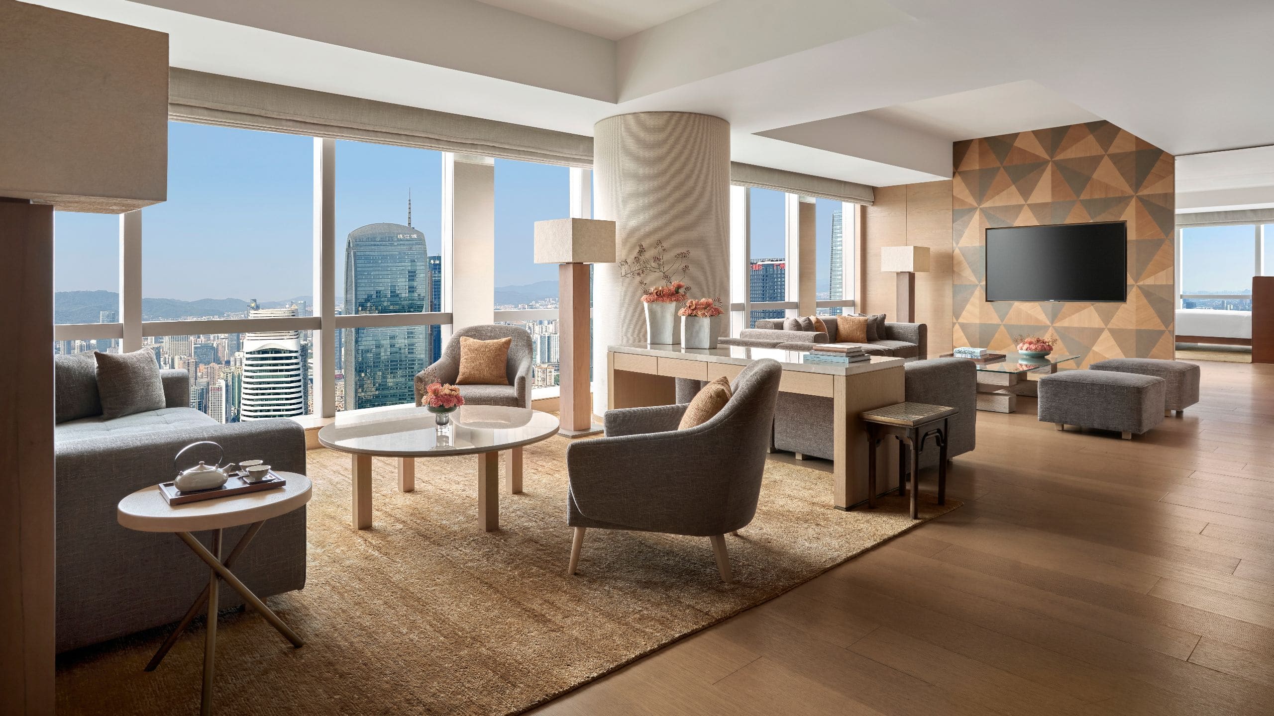 Park Hyatt Guangzhou City View Executive Suite Living Room Hero