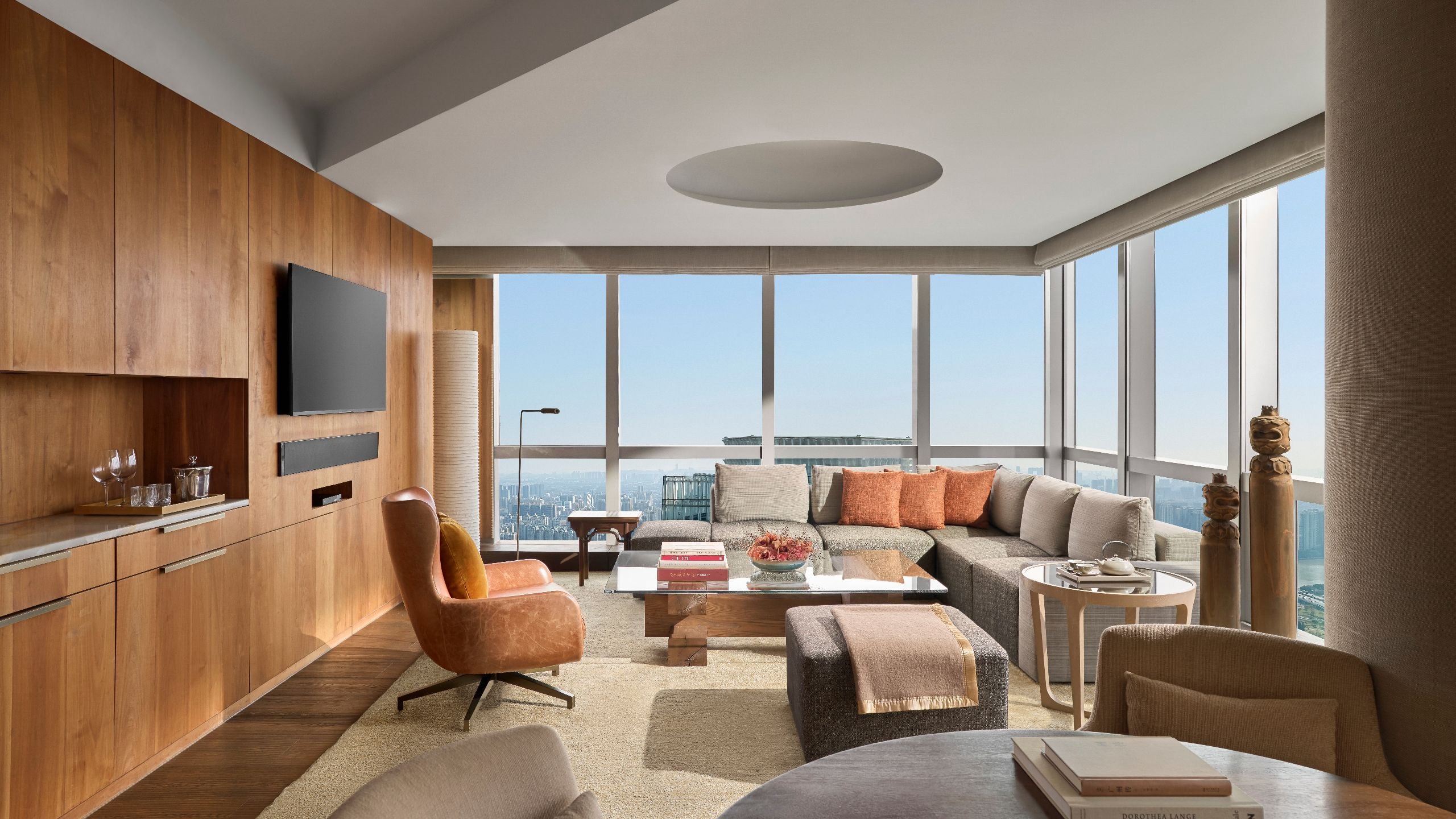 Park Hyatt Guangzhou River View Deluxe Suite Living Room Hero
