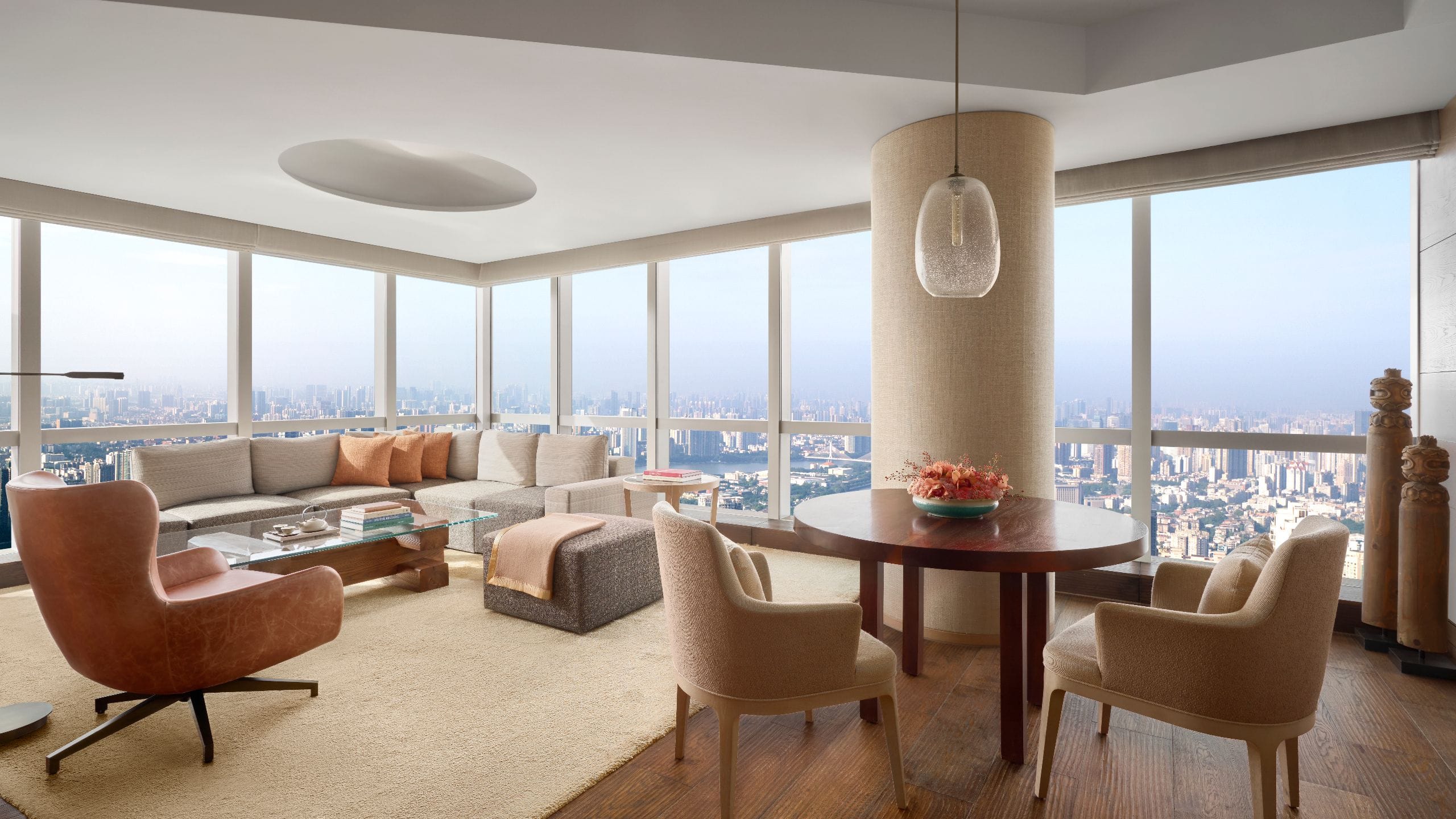 Park Hyatt Guangzhou River View Deluxe Suite Living Room
