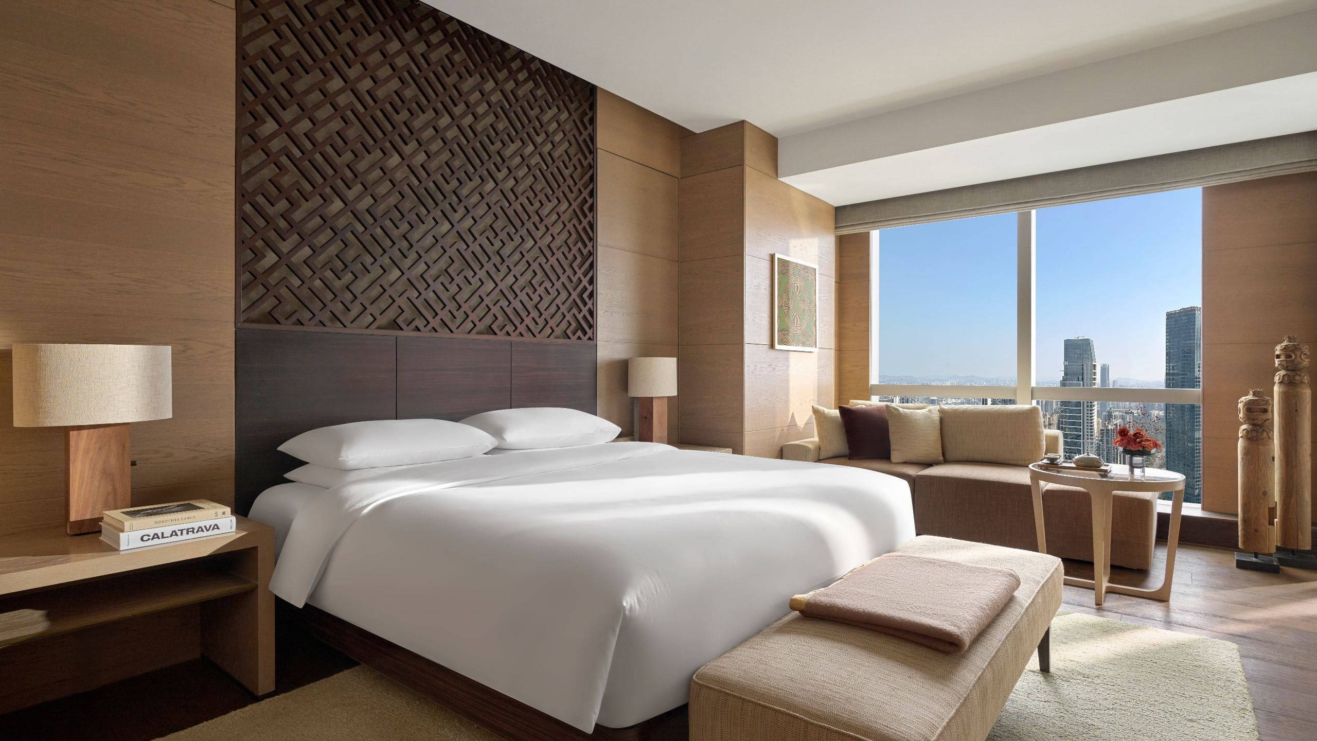 Park Hyatt Guangzhou Tower View Junior Suite Bedroom