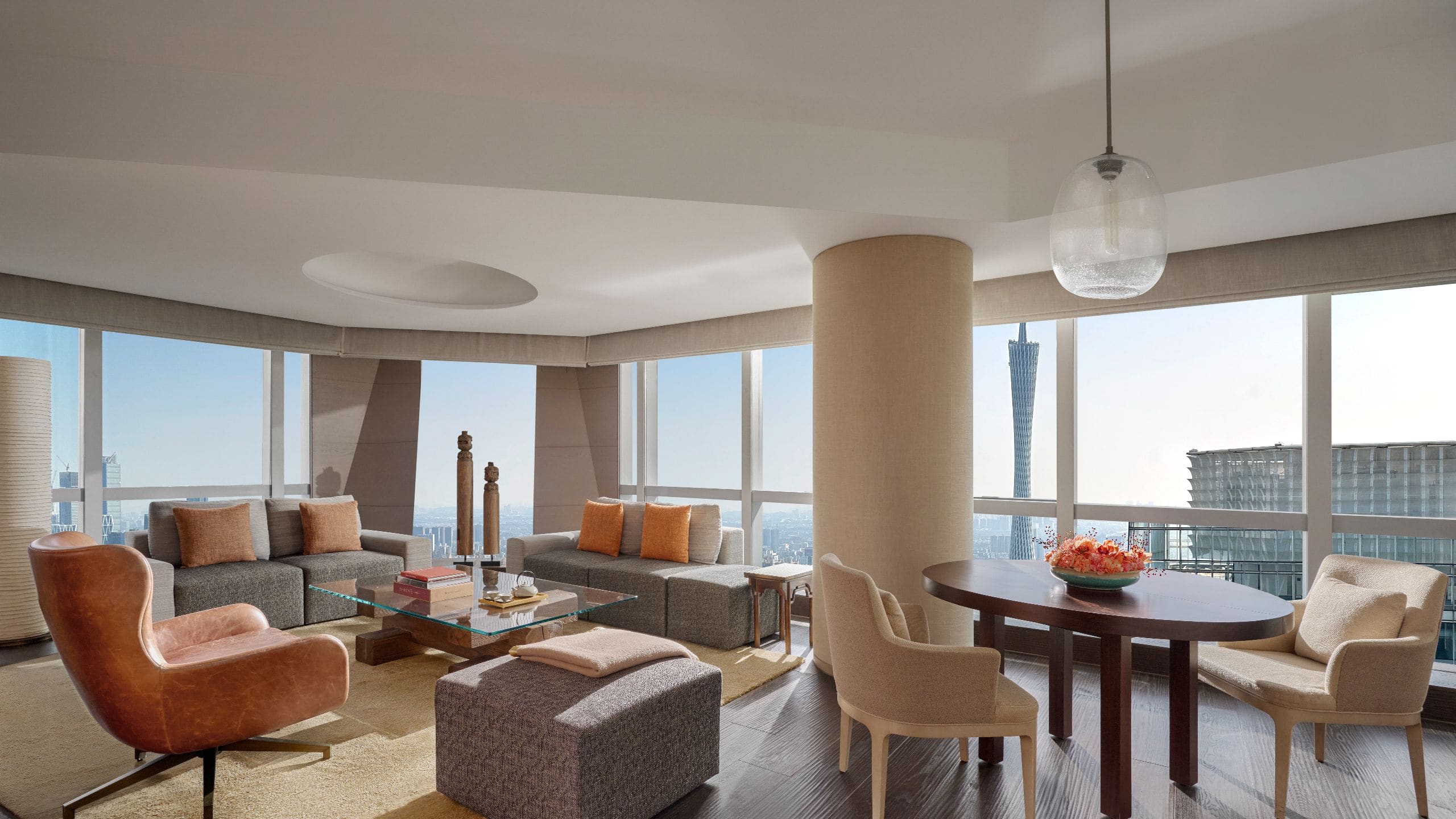 Park Hyatt Guangzhou Tower View Deluxe Suite Living Room