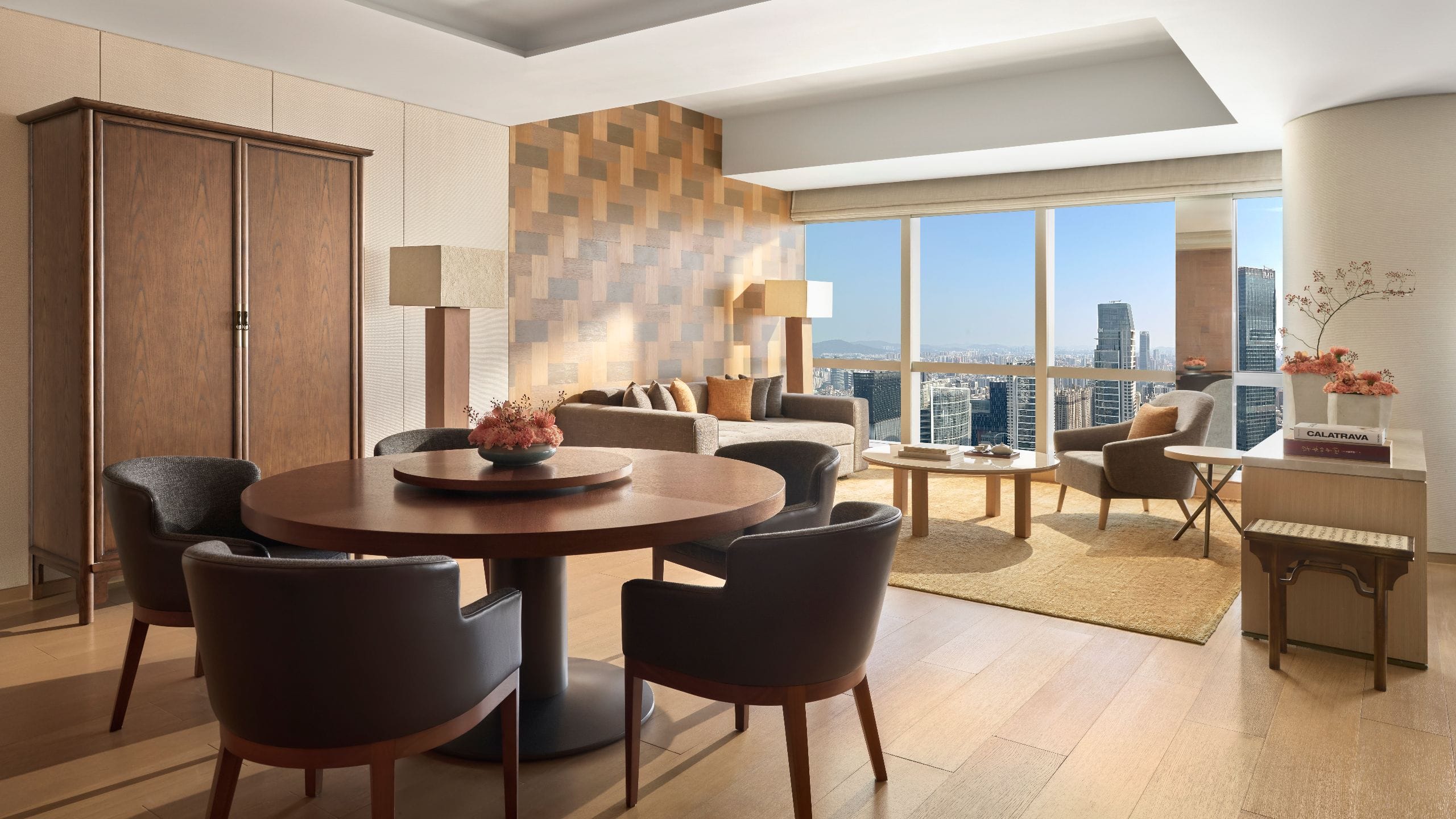 Park Hyatt Guangzhou Tower View Executive Suite Lounge Area