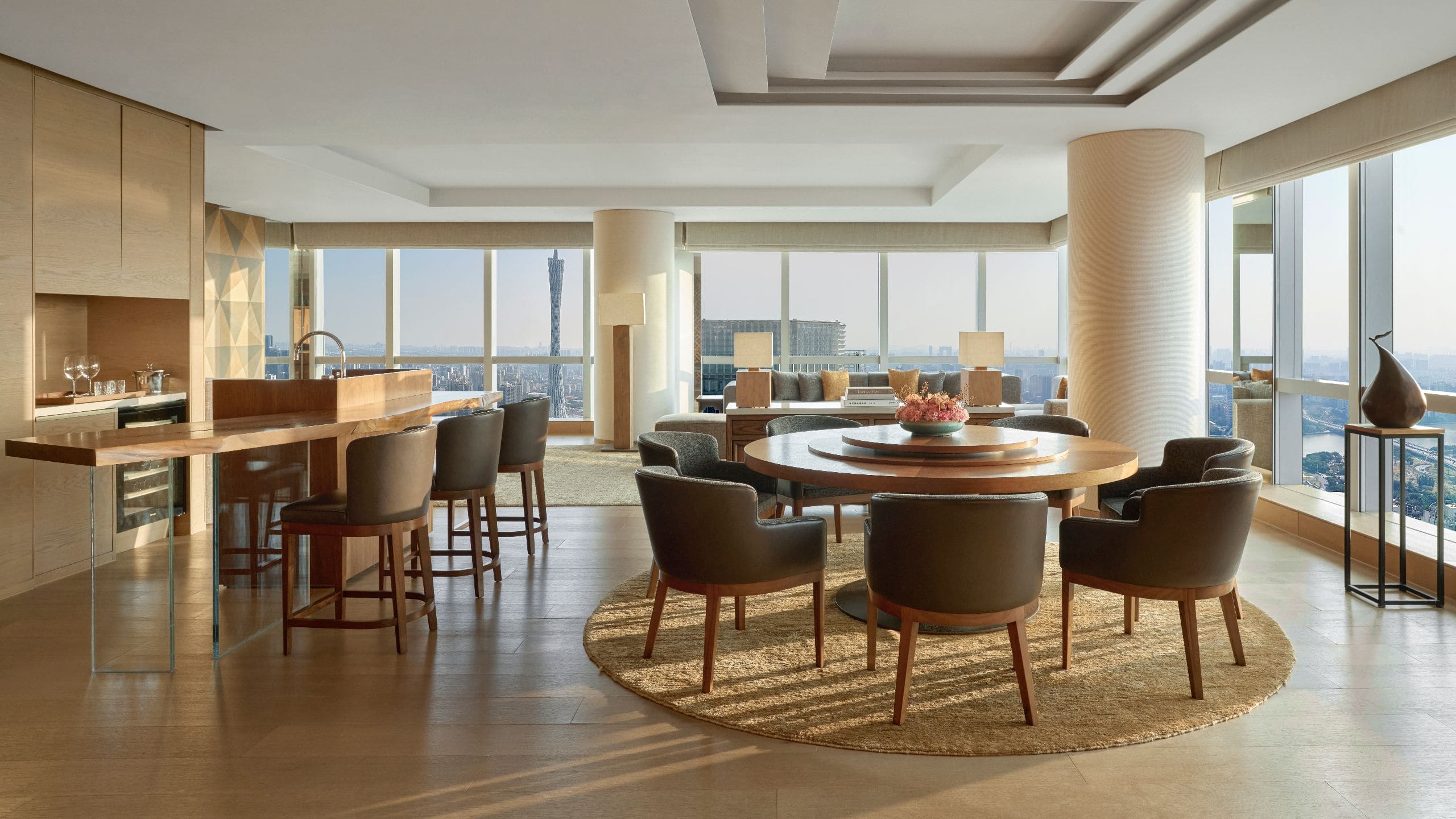 Park Hyatt Guangzhou Diplomat Suite Living Room