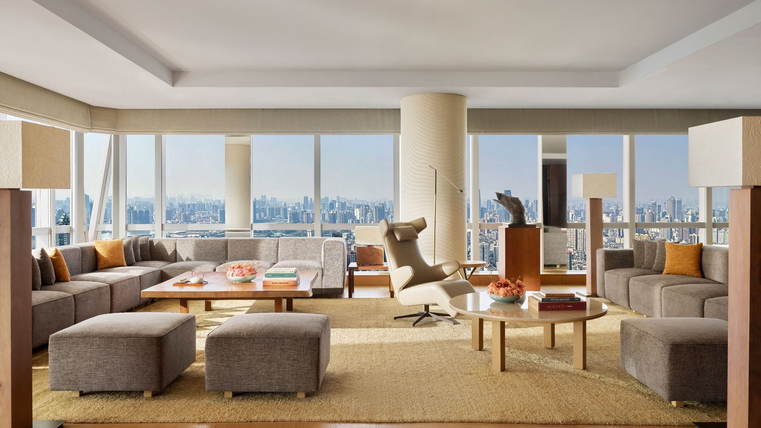 Park Hyatt Guangzhou Presidential Suite Lounge Area Setup Hero