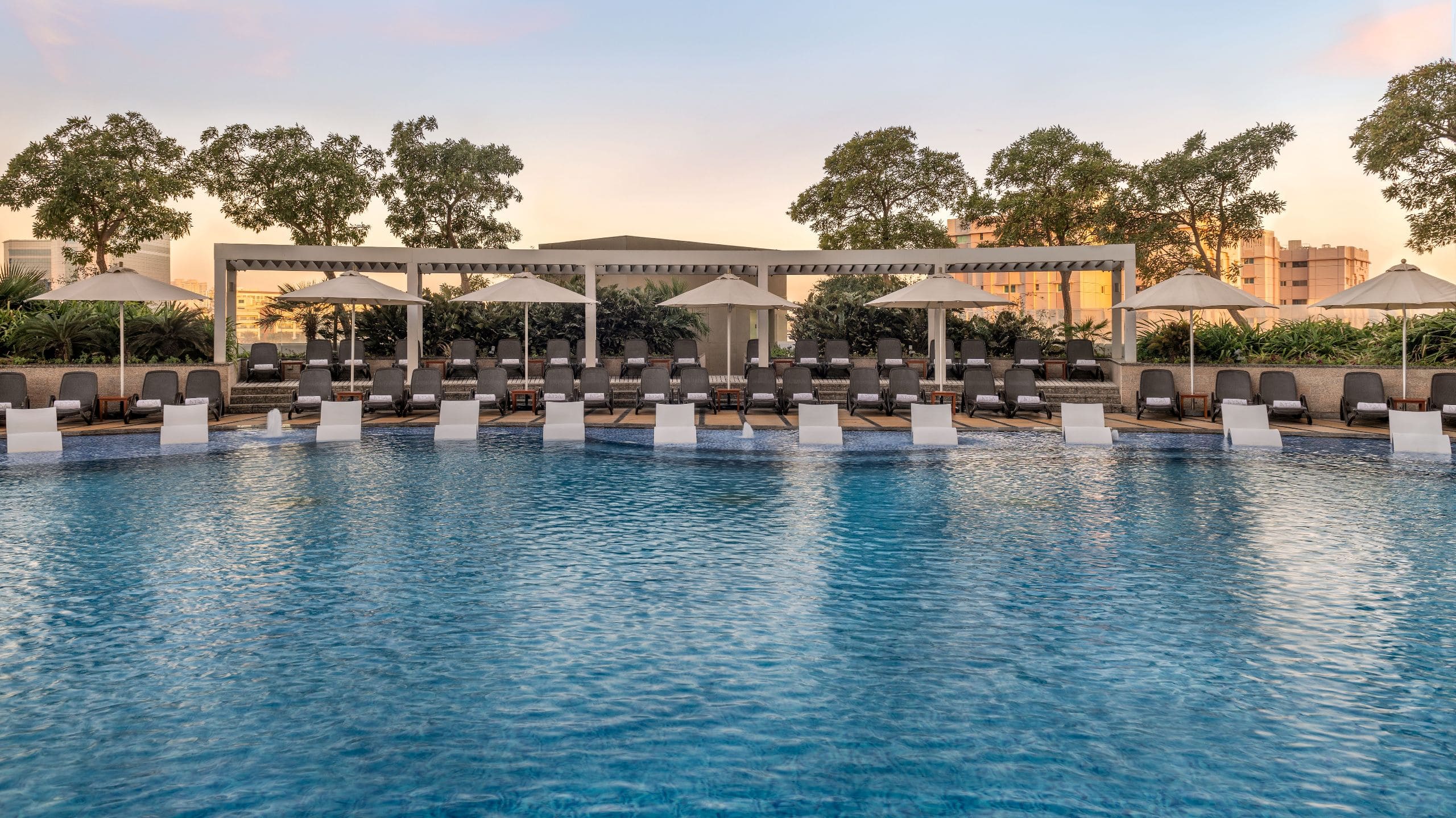 Hyatt Regency Dubai Creek Heights Outdoor Pool Area
