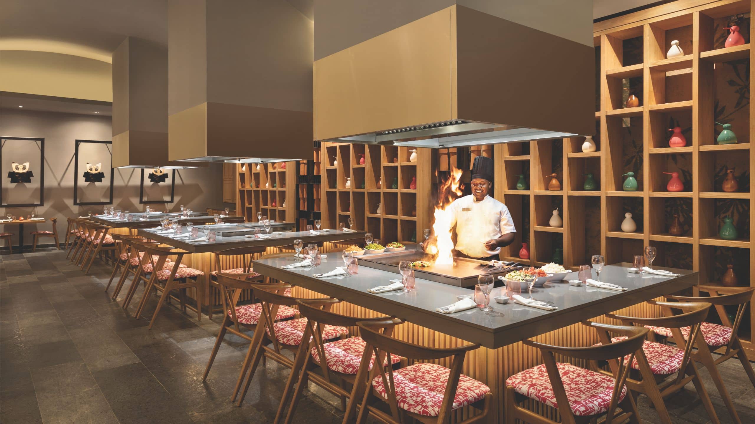 Secrets La Romana Adult Sakura Restaurant Teppanyaki Chef