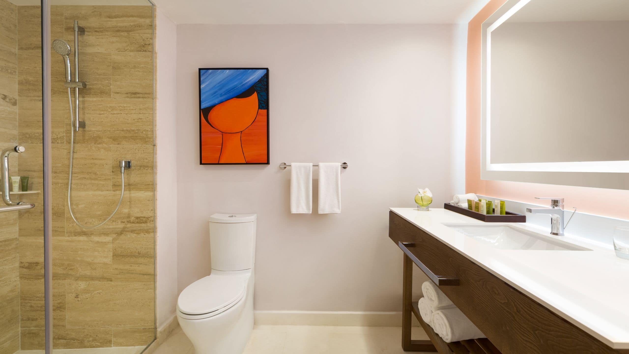 3/3 Dreams La Romana Partial Ocean View King Bathroom