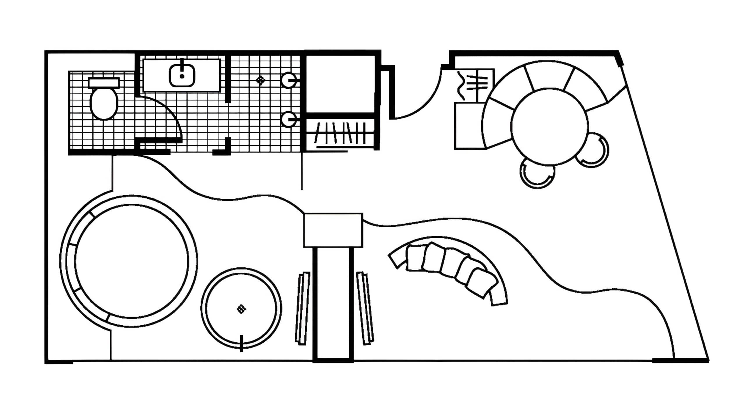 The Standard, High Line Liberty Suite Floorplan