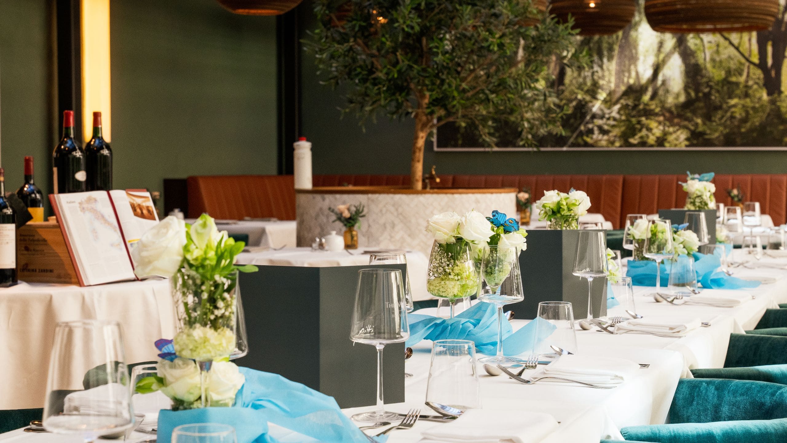 The Wellem Pitti Cucina Italiana Dinner Table Setup