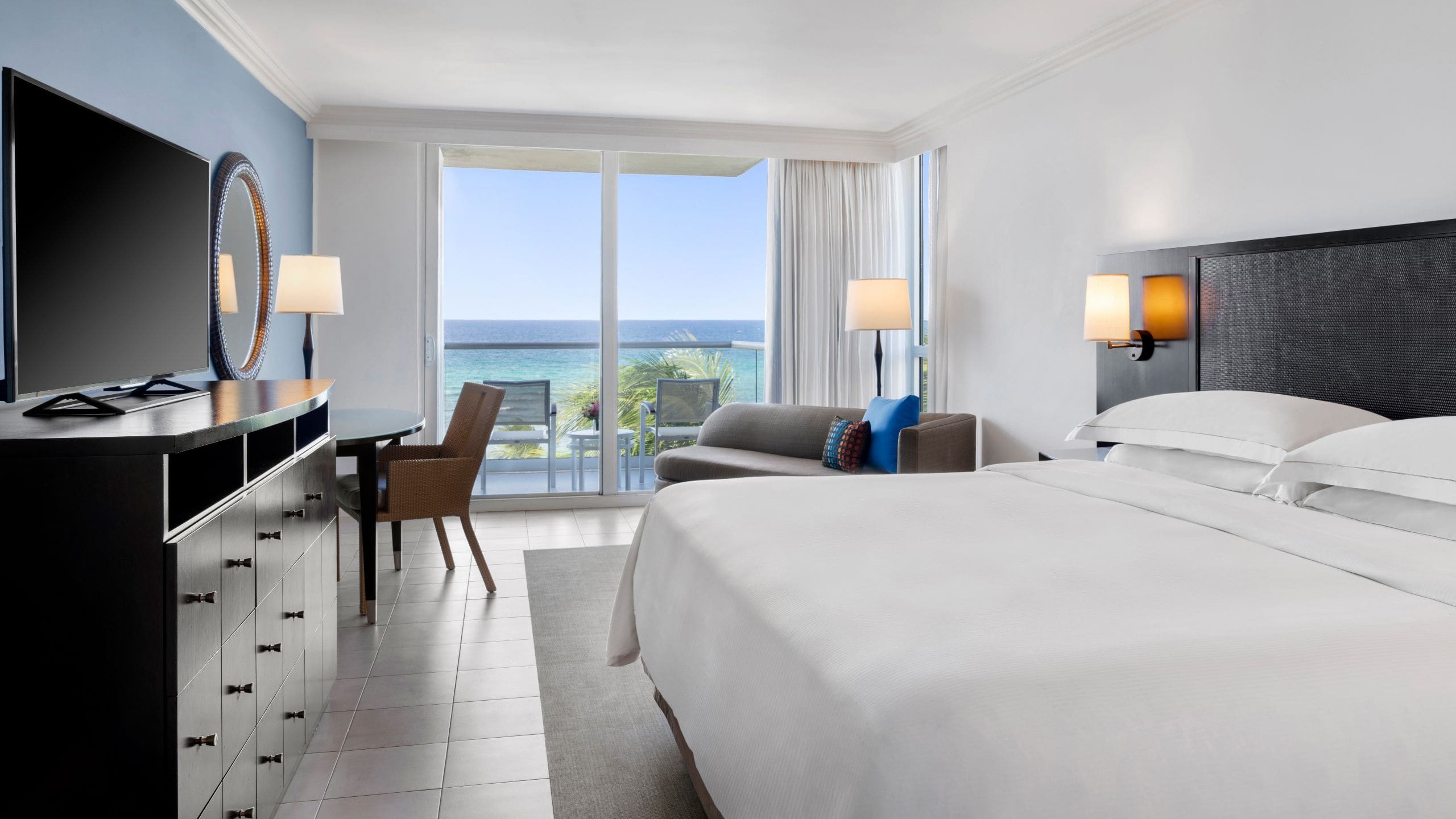 Dreams Rose Hall Oceanfront Royal Suite Bedroom Bed