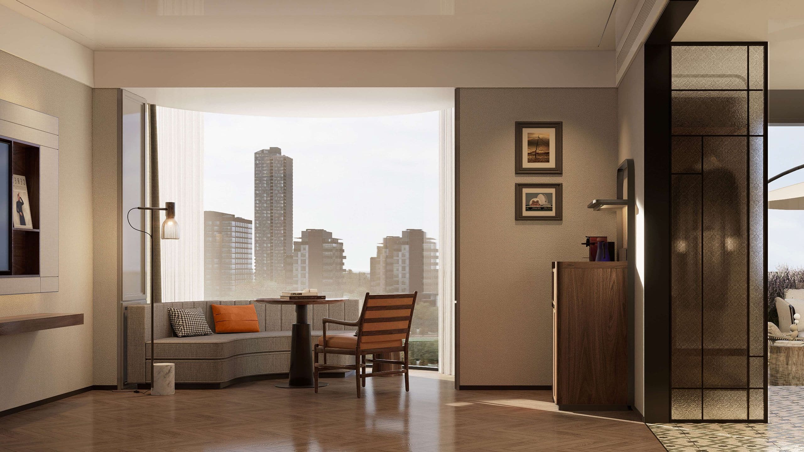 UrCove Zhuhai Gongbei Balcony King