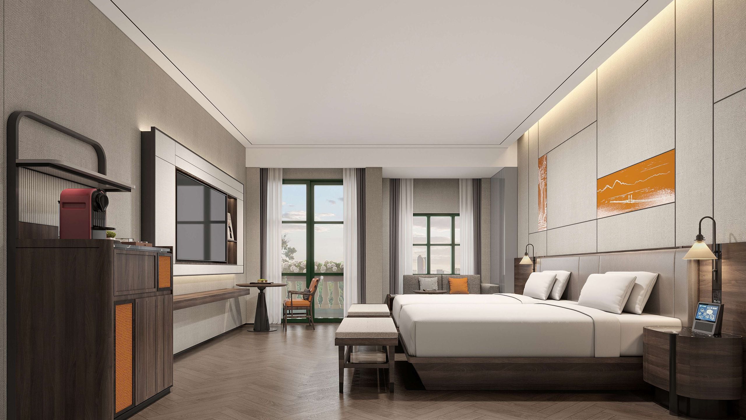 UrCove Zhuhai Gongbei Superior Twin Window