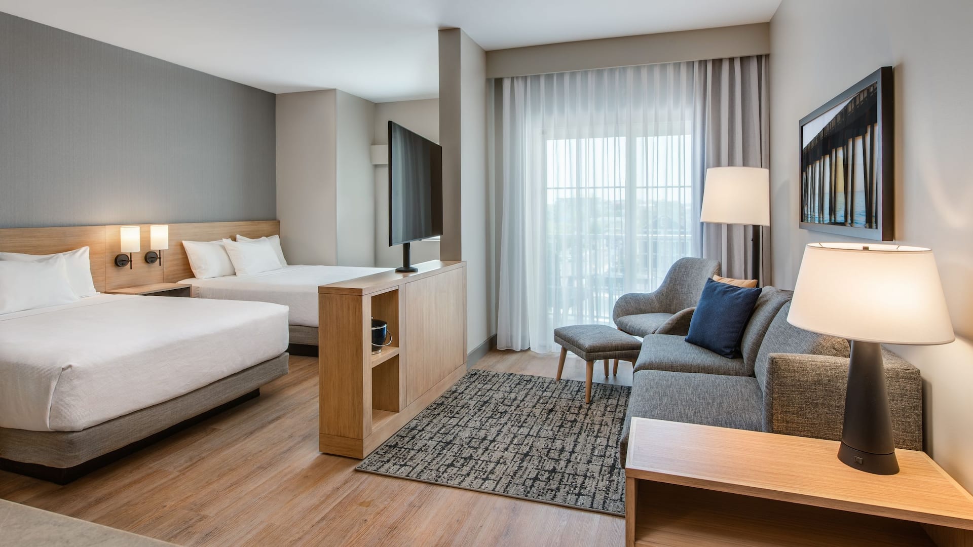 第 1，共 4 Hyatt Place Ocean City / Oceanfront City View Studio Suite Queen Beds