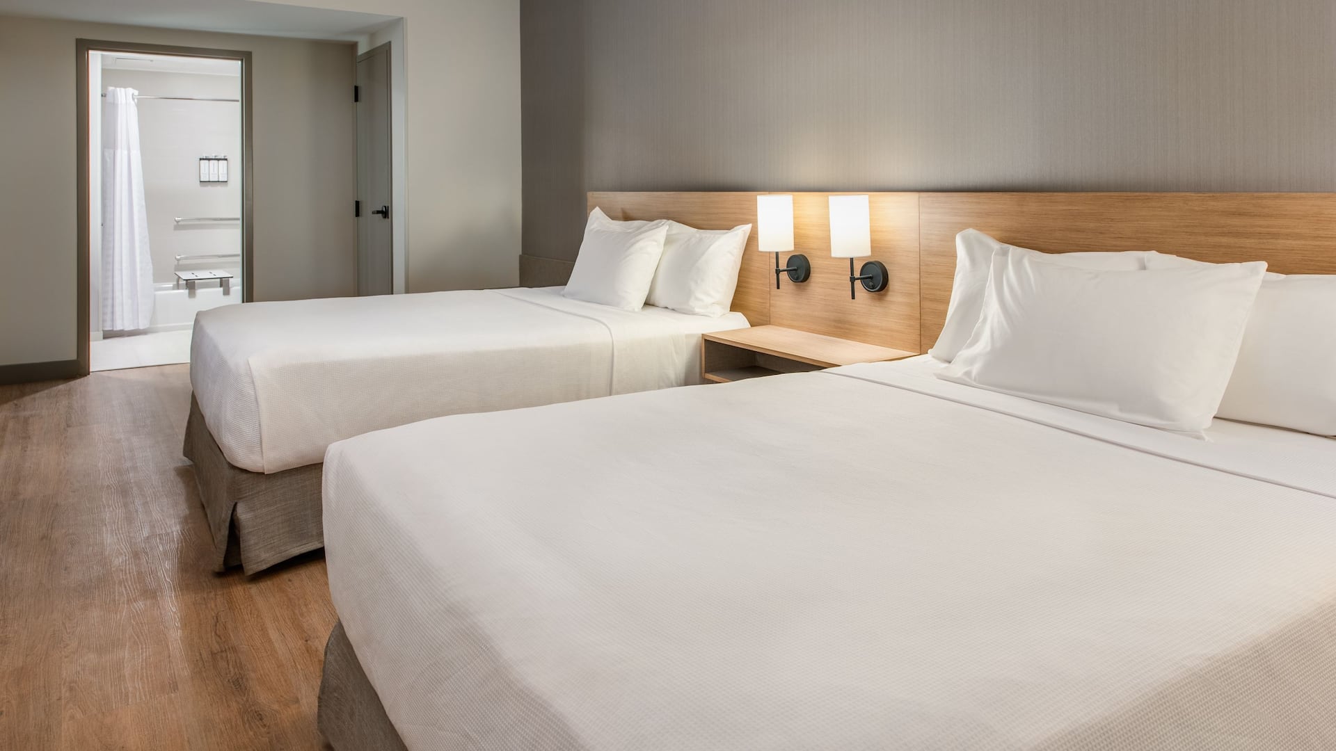 Hyatt Place Ocean City / Oceanfront City View Studio Suite Two Queen Beds Accessible