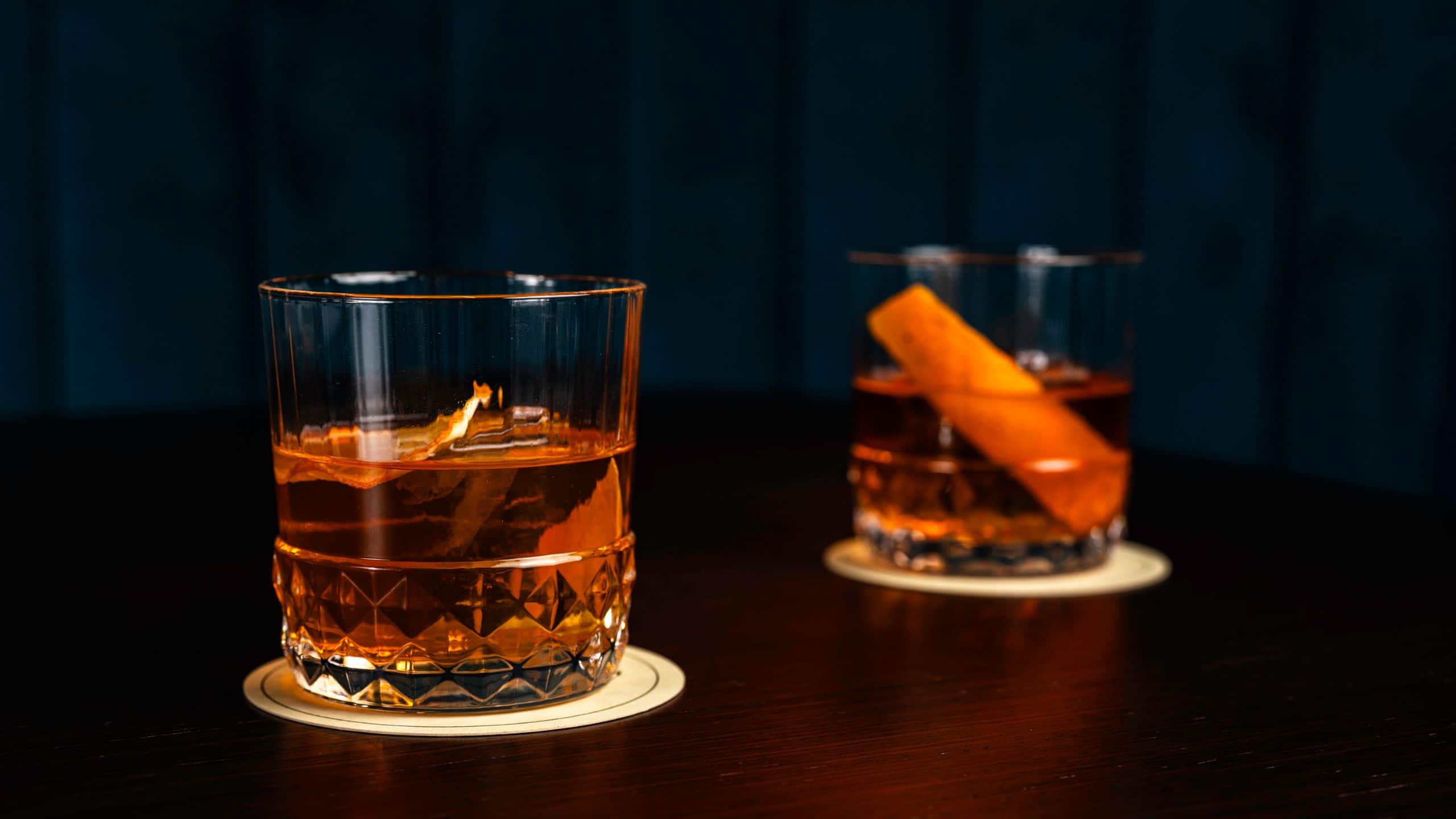 TOOR Hotel Muse Cocktails Whiskey Tumblers
