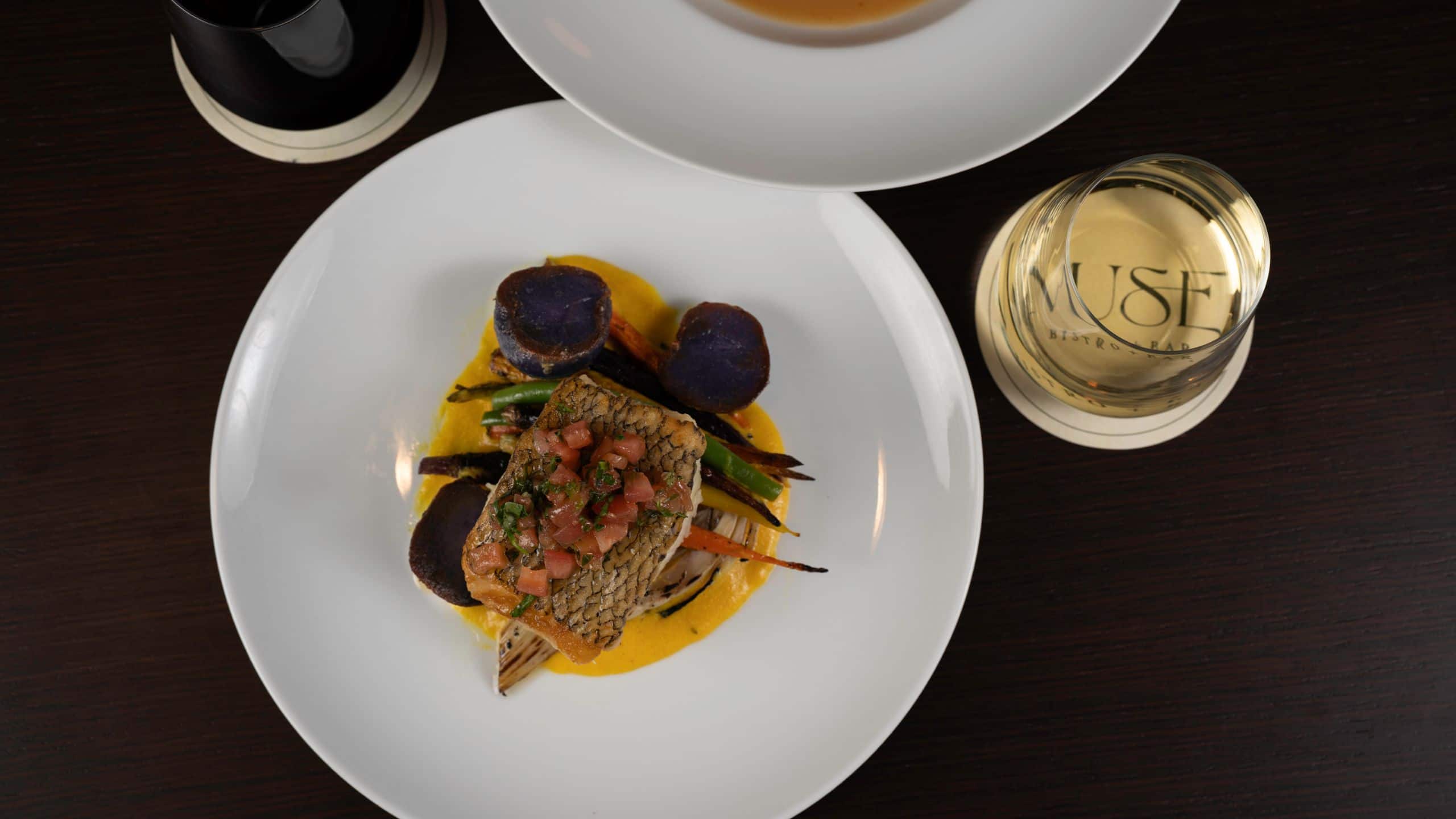 TOOR Hotel Muse Fish And Wine Top View