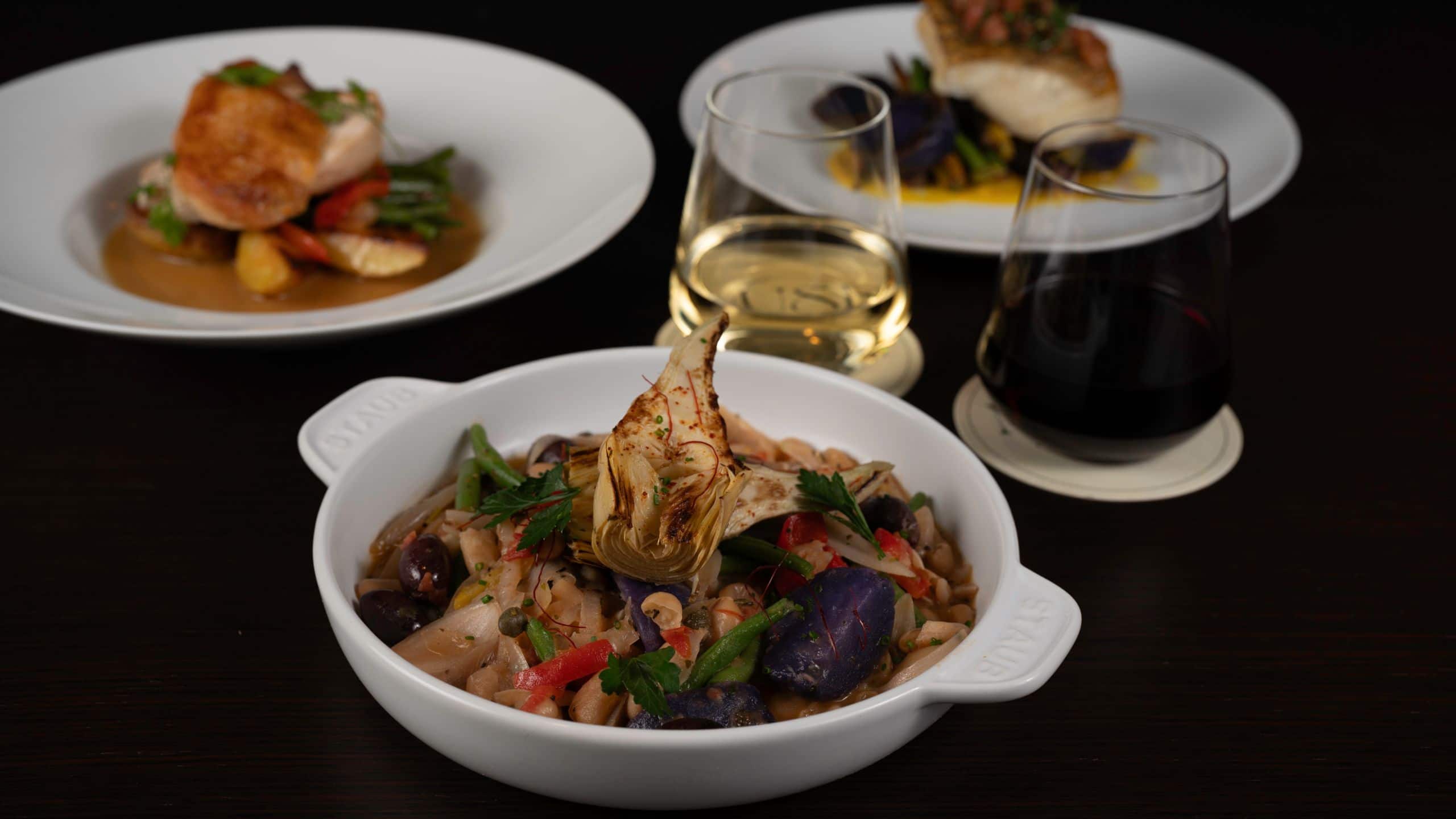 TOOR Hotel Muse Dining Spread Close-up
