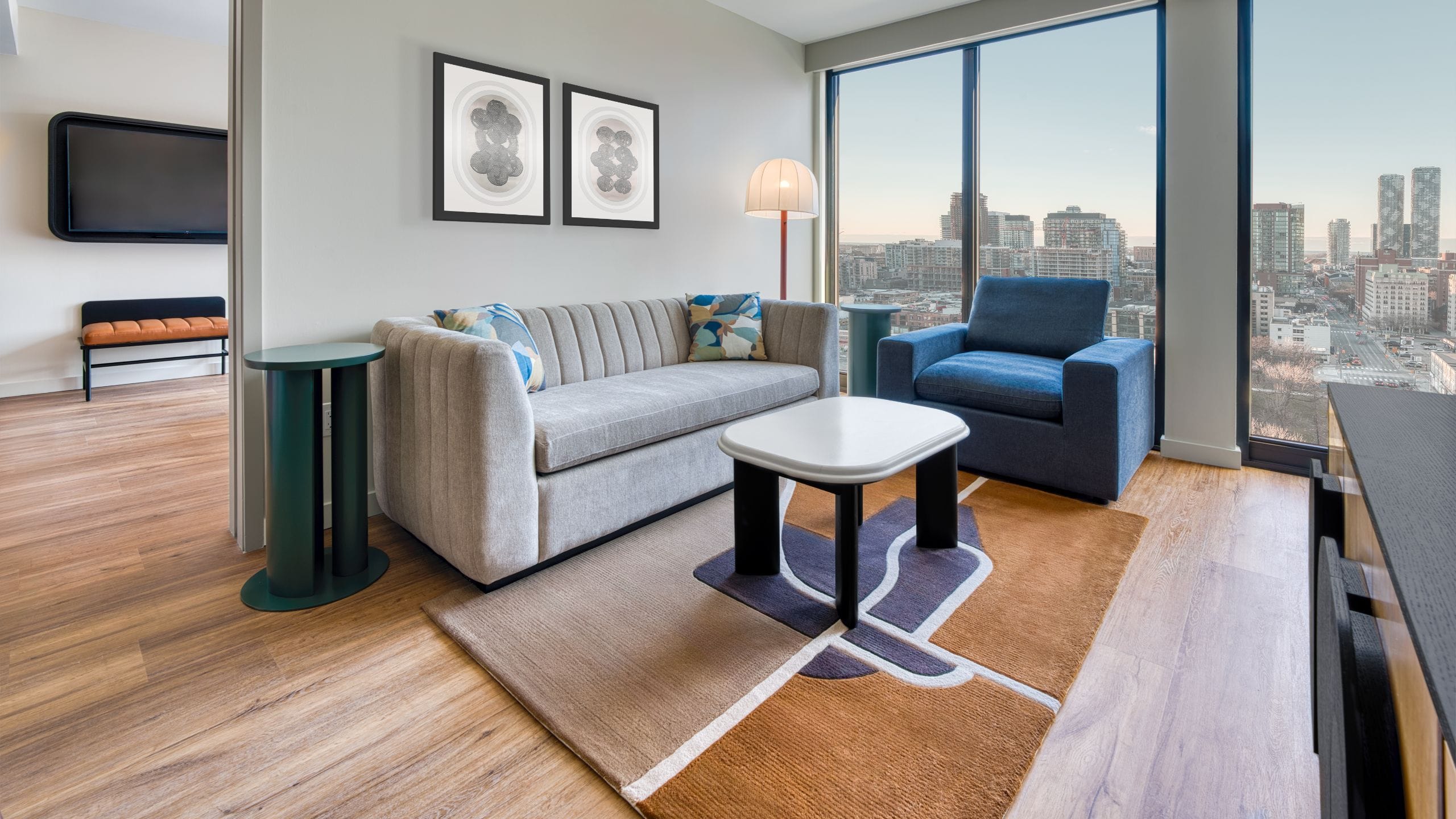 TOOR Hotel One Bed Premium Exec King Suite Layout  View
