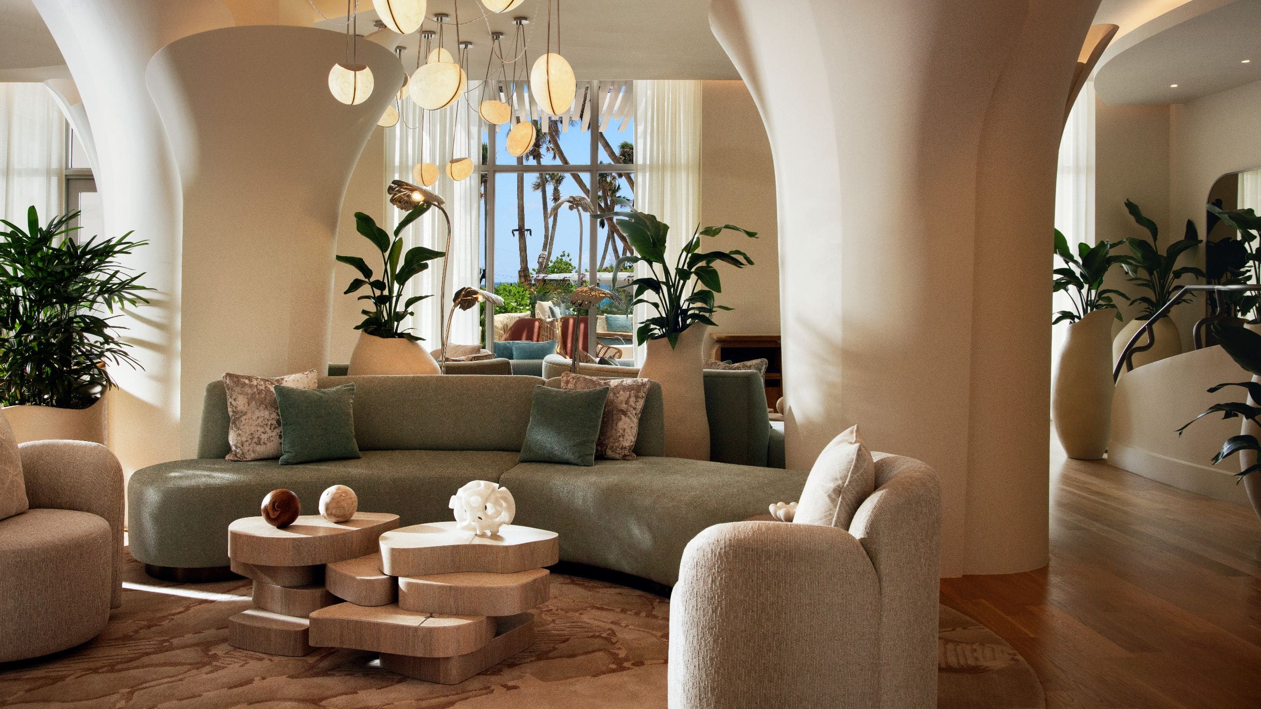 Andaz Miami Beach Arrival Lounge Lobby
