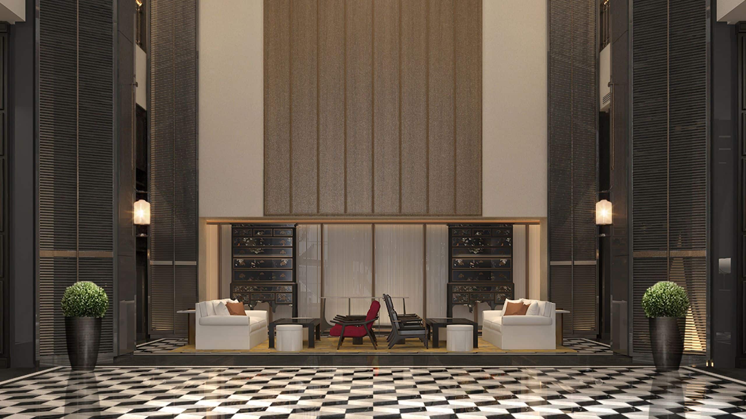 Mumian Shanghai Expo Hotel Lobby Reading Area