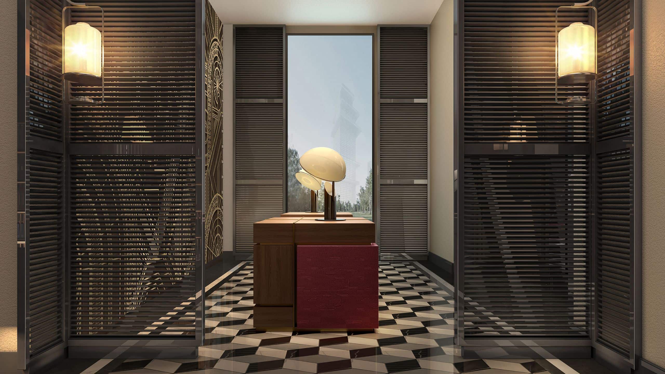 Mumian Shanghai Expo Hotel Lobby Welcome Reception Area