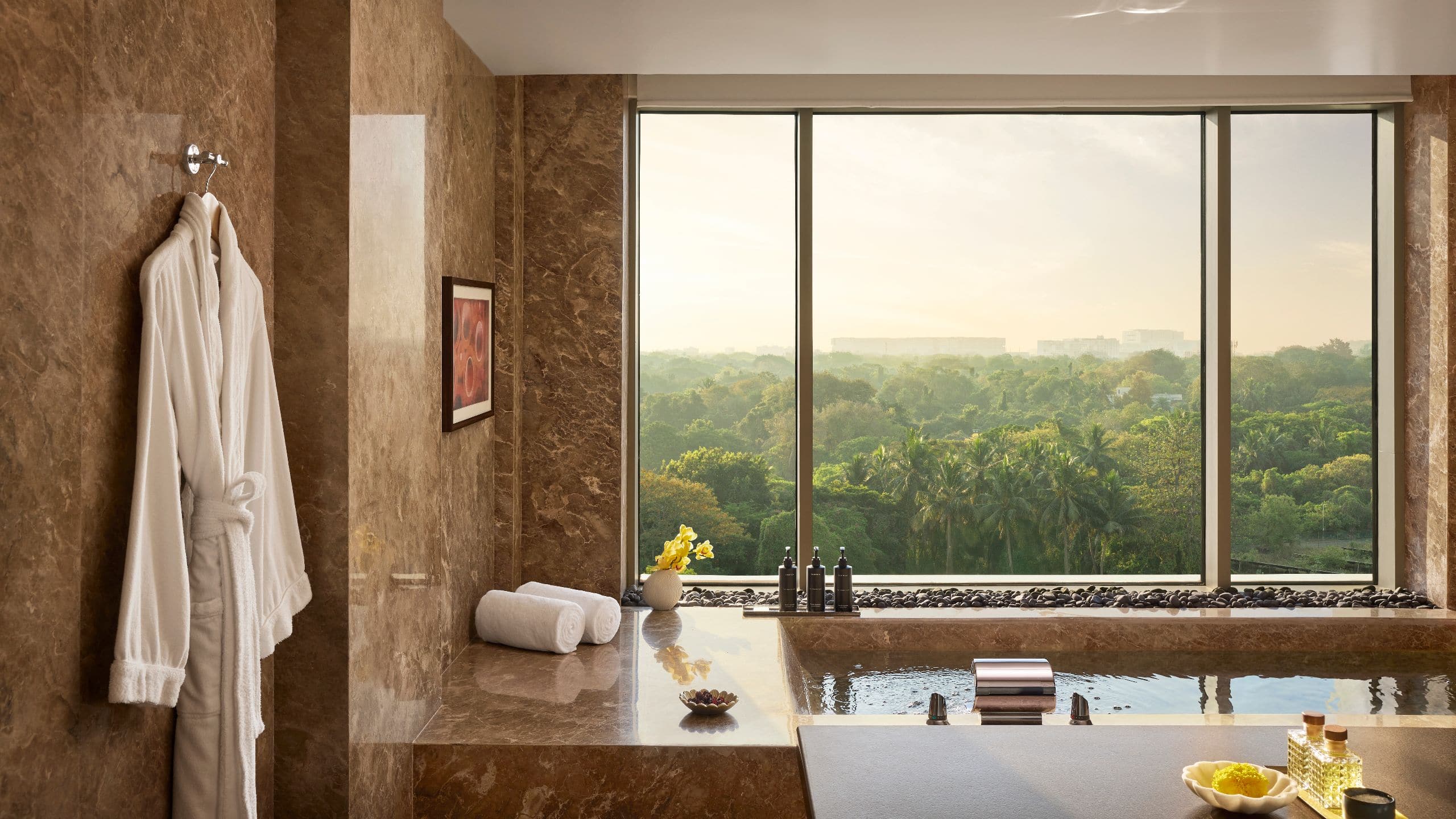 7 of 7 Park Hyatt Chennai Presidential Suite Bathtub View Spa