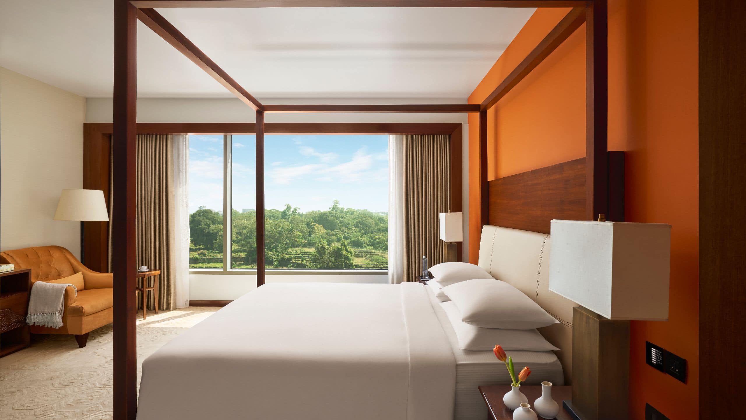 2 of 6 Park Hyatt Chennai Premier Suite Bed Seating View