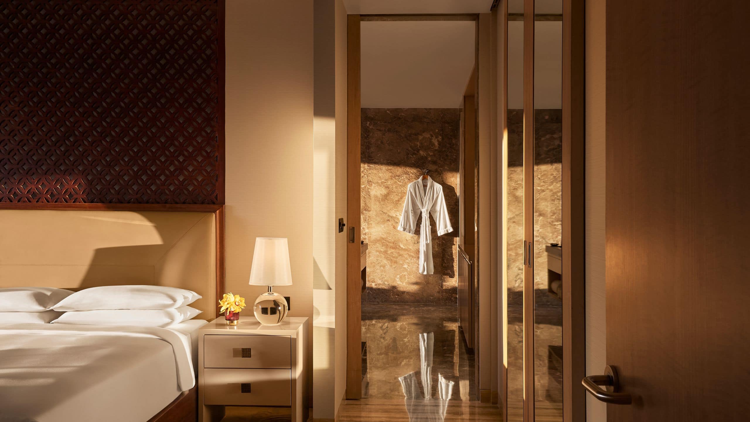 5 of 7 Park Hyatt Chennai Presidential Suite Sun Rays Bathrobe
