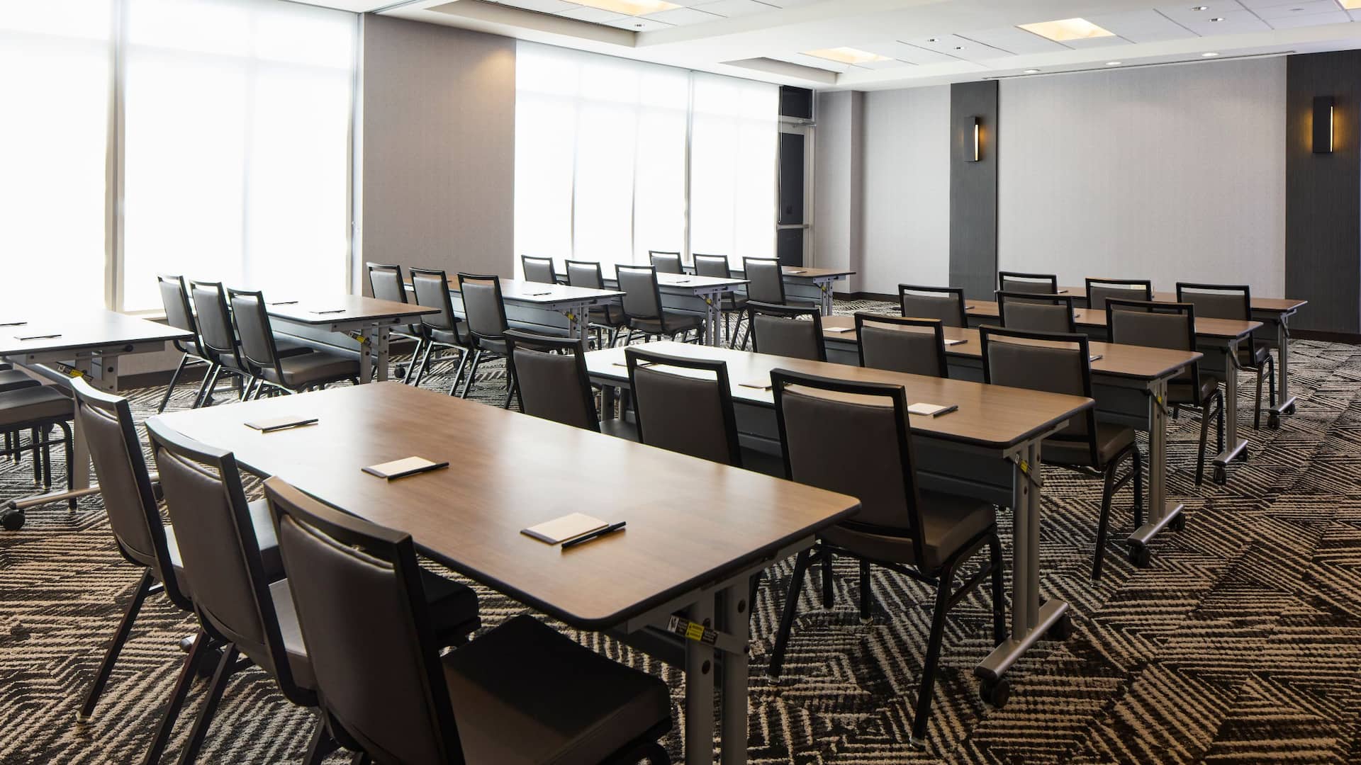 3 of 4 Hyatt Place New York/Yonkers Meeting Room Classroom Angle