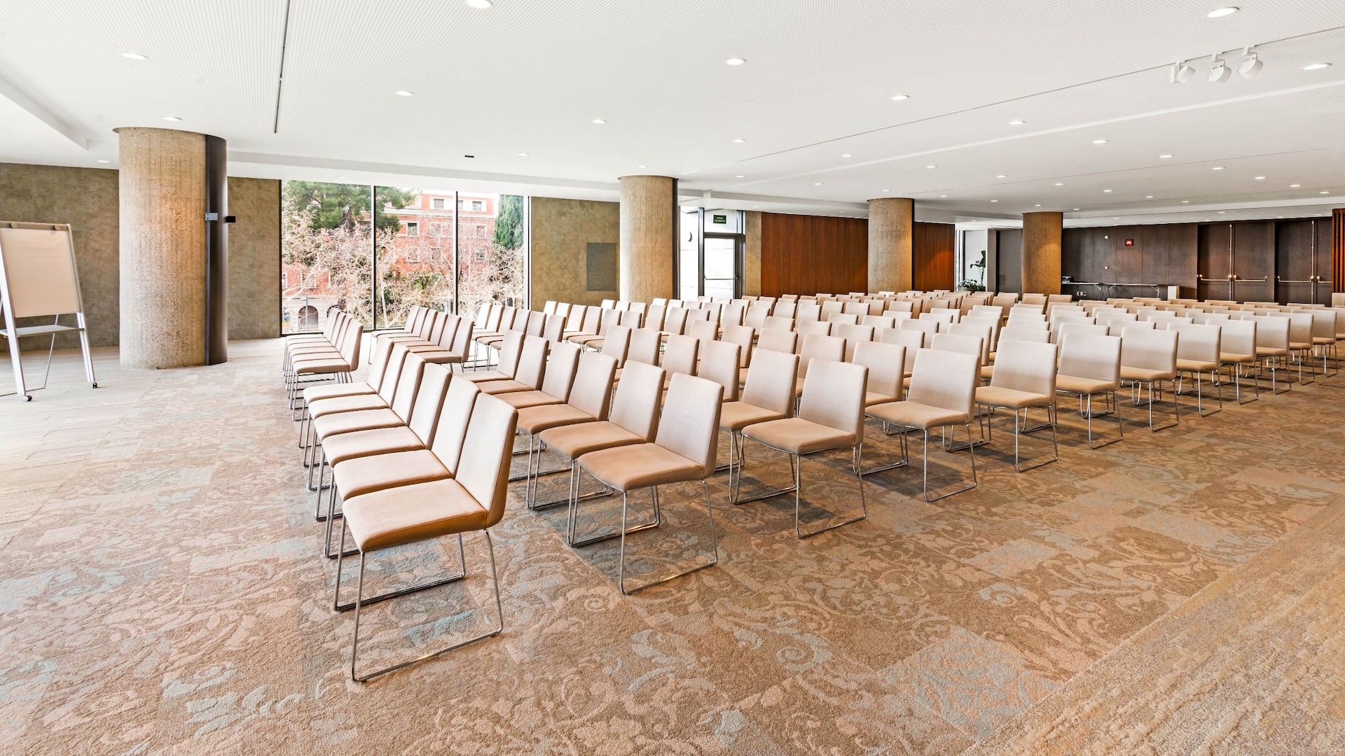 2 of 8 Grand Hyatt Barcelona Apartment Theater Set Up Left View