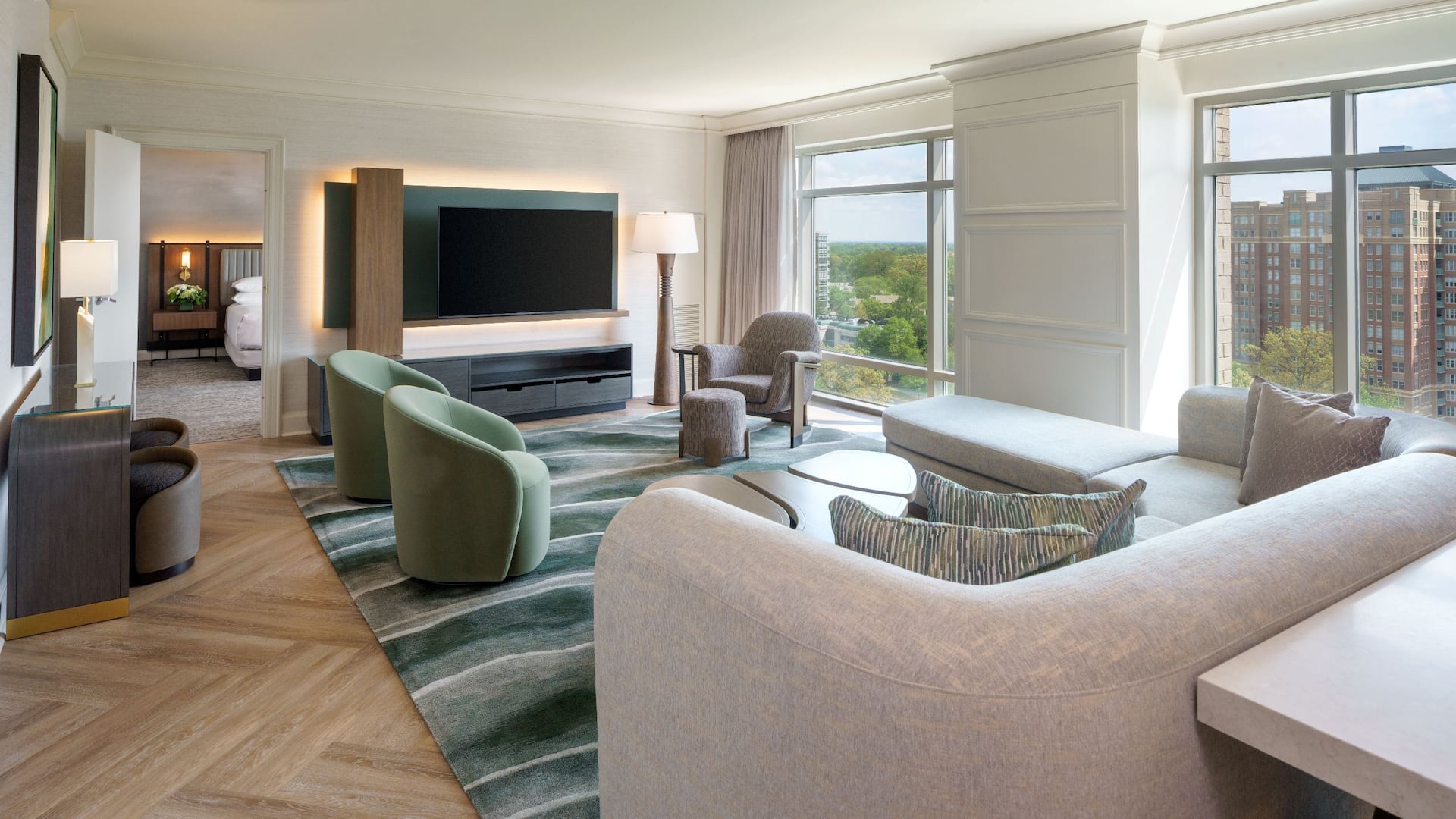 2 de 9 Hyatt Regency Reston Presidential Suite Living  Room