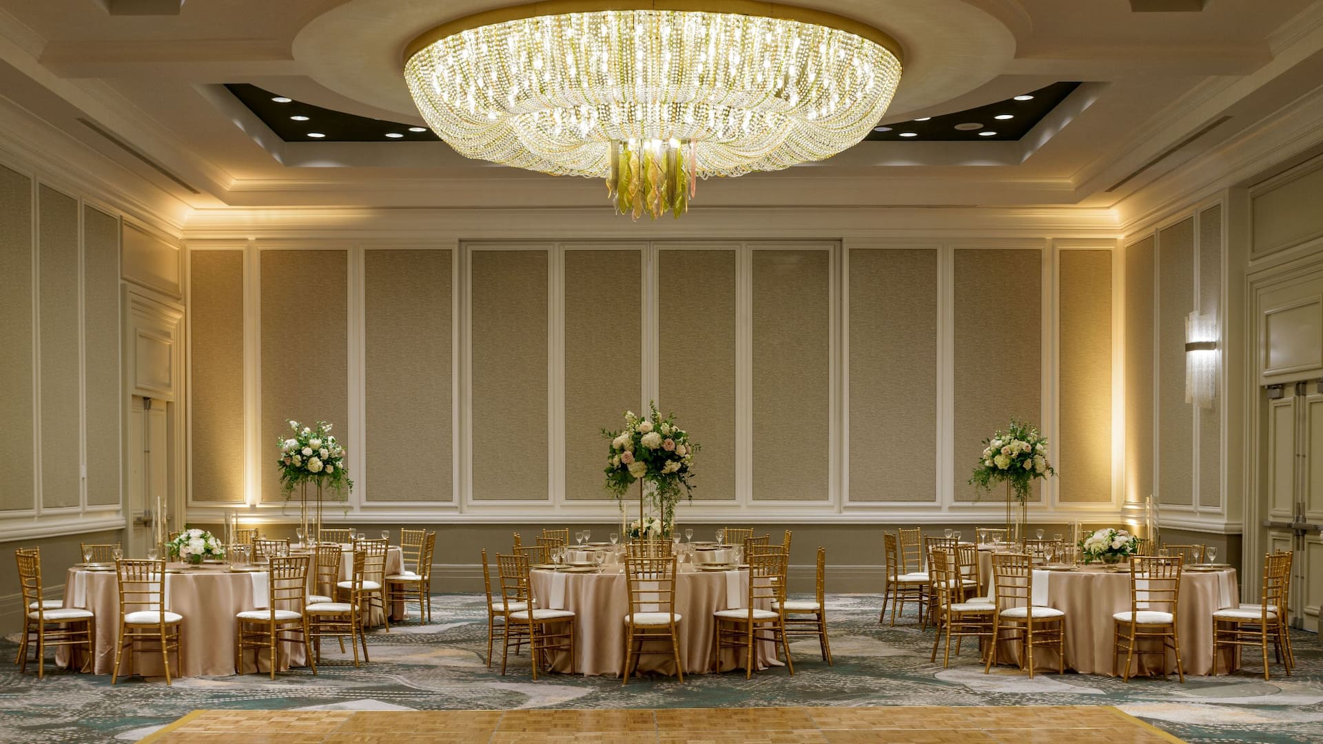 Hyatt Regency Reston Regency Ballroom Reception