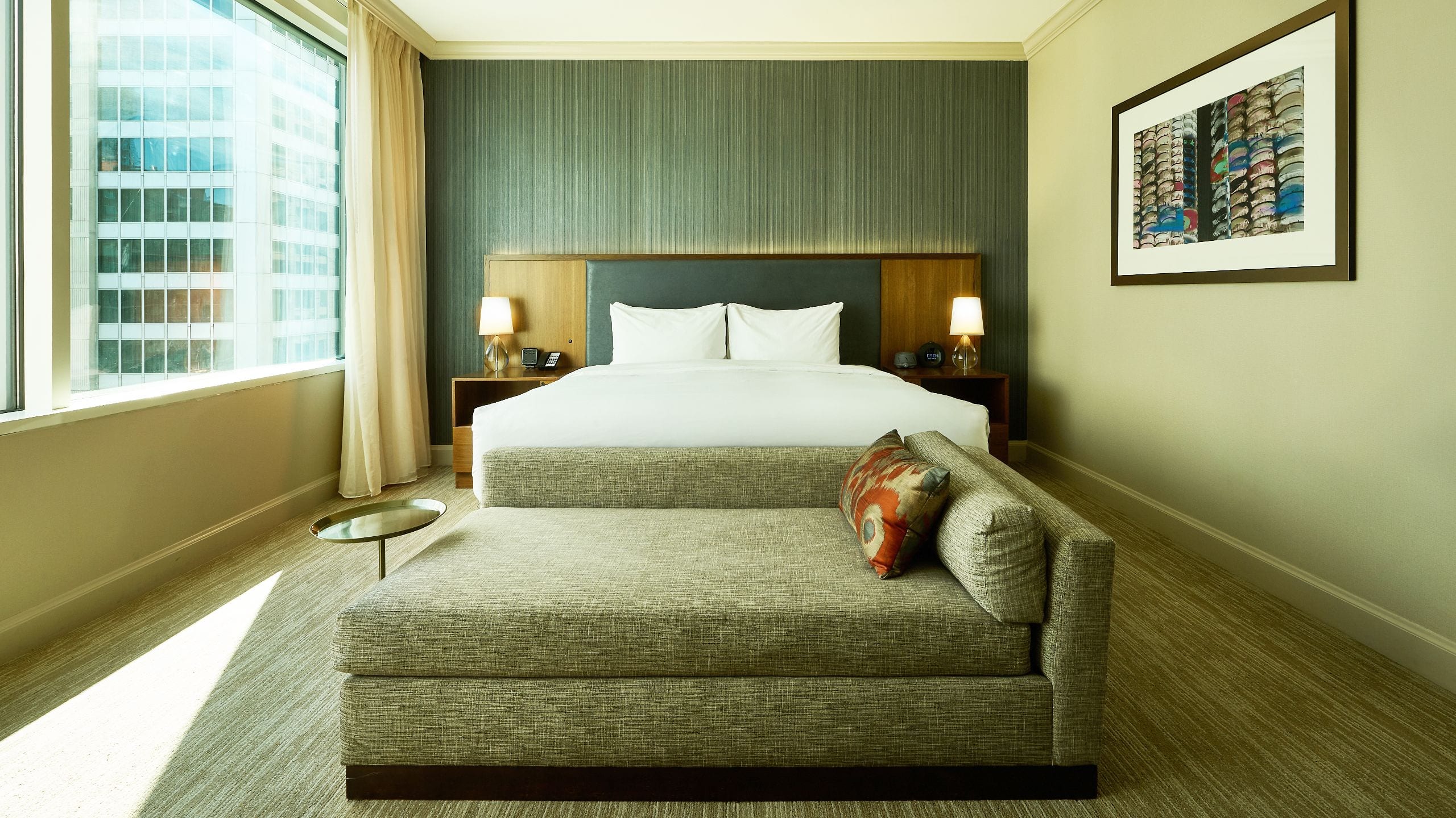 Hyatt Centric Chicago Magnificent Mile Presidential Suite Bedroom