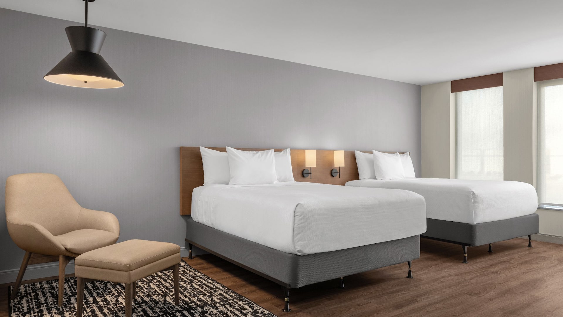 3 of 4 Hyatt Place Mississauga / Airport Corporate Centre Accessible Two Queen With Chair